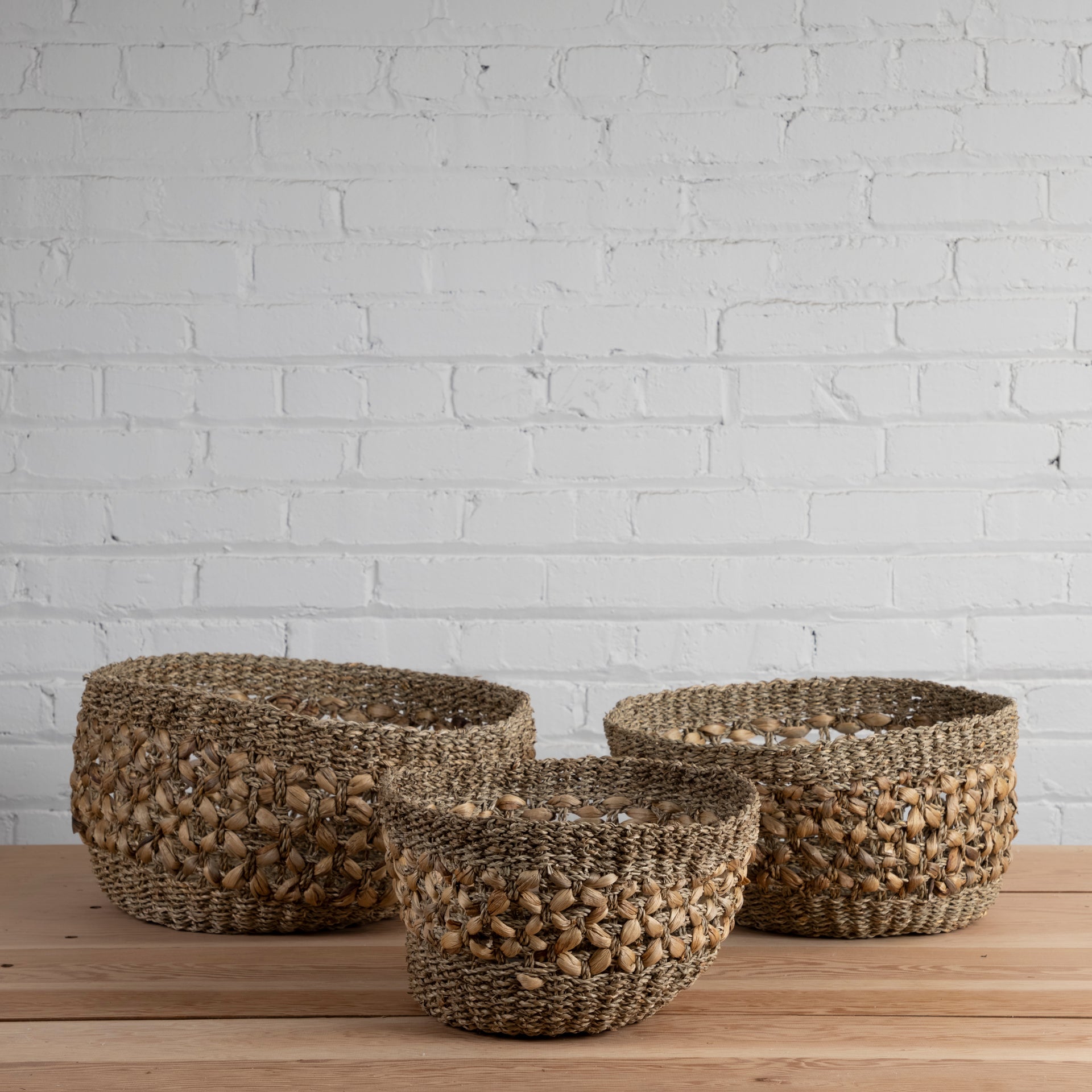 Fasano Baskets & Bins, Set of 3