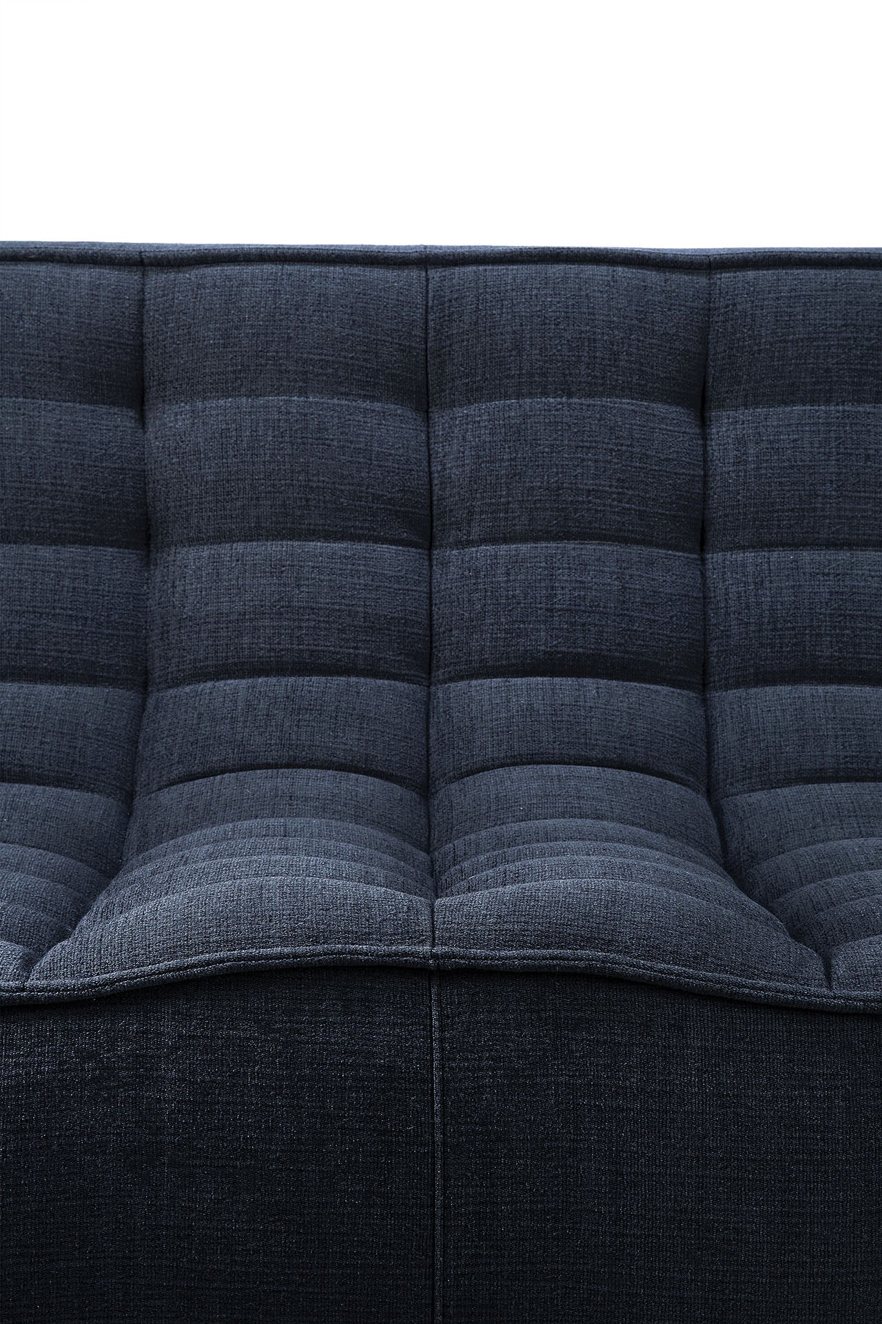 N701 3 Seater Eco Fabric Sofa, Graphite