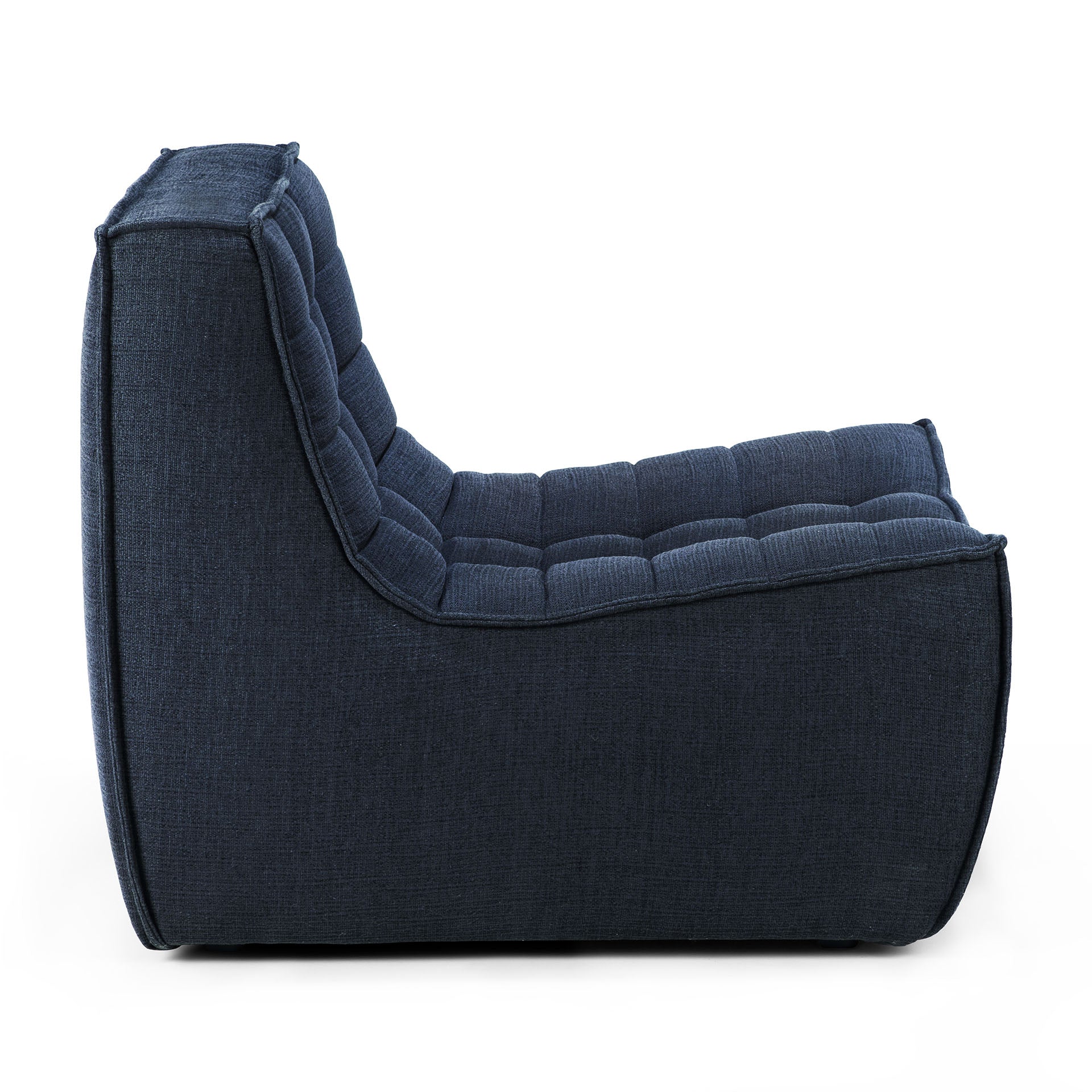 N701 Single Seater Eco Fabric Sofa, Graphite