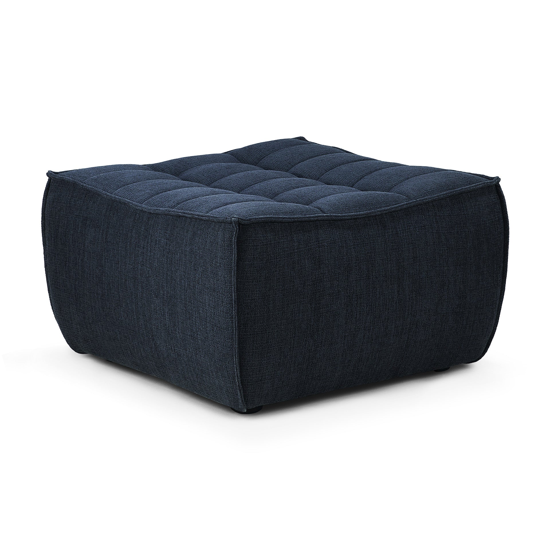 N701 Eco Fabric Footstool, Graphite