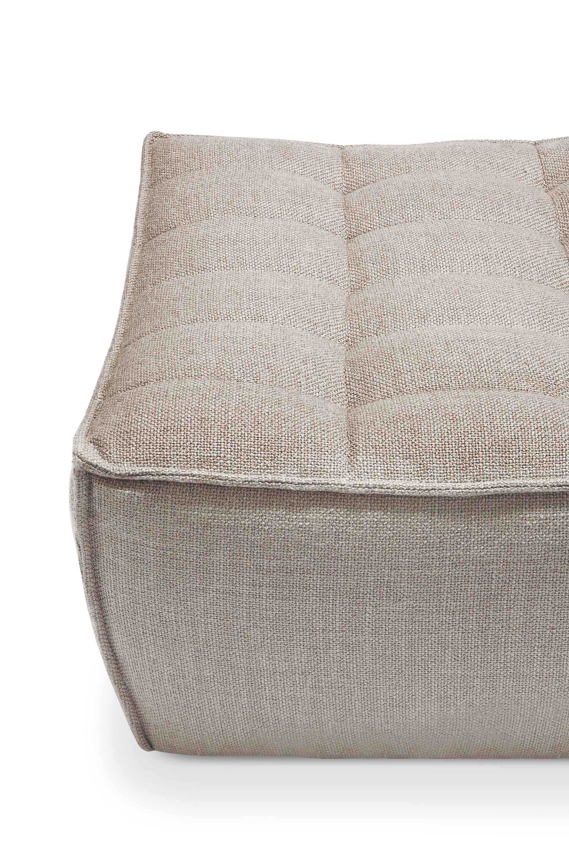 N701 Footstool, Beige