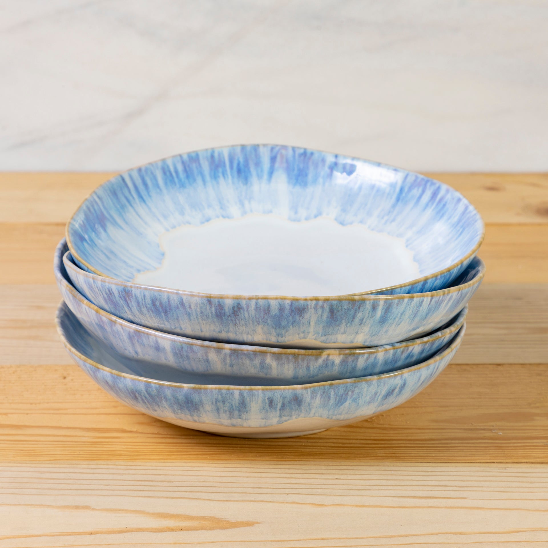Brisa Pasta Bowl, Ria Blue, Set of 6