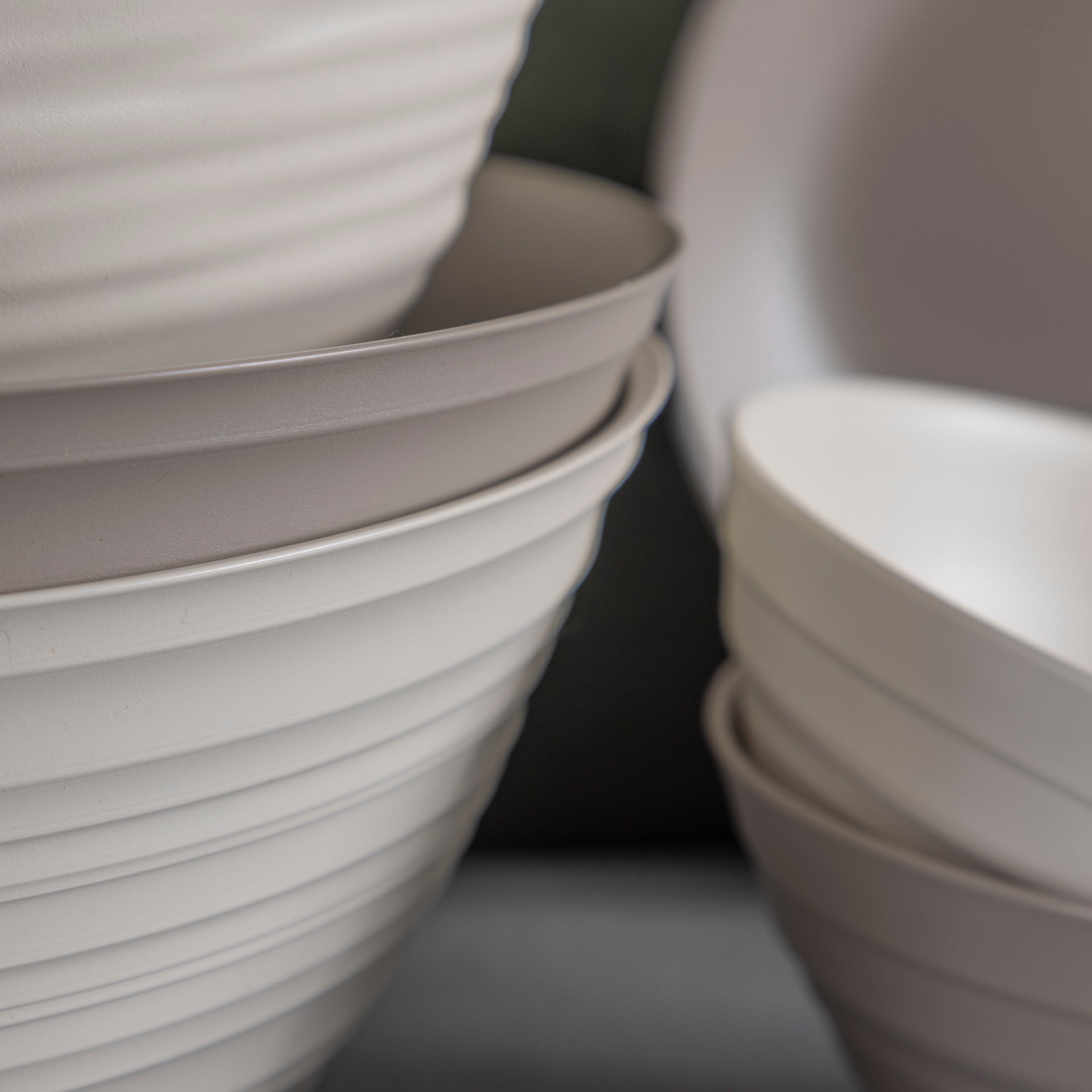 Tierra Serving Bowl, Large, White