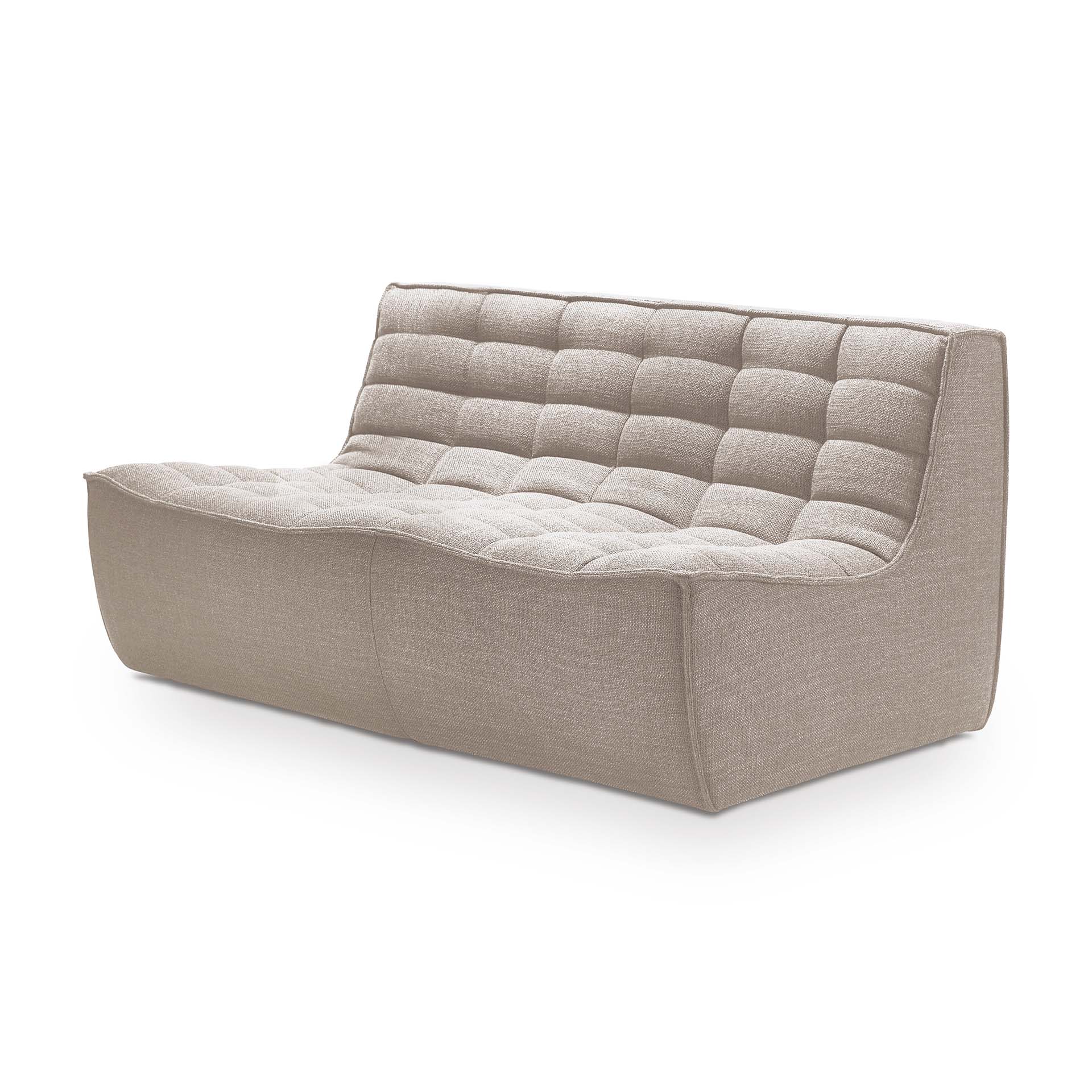N701 2 Seater Sofa, Beige
