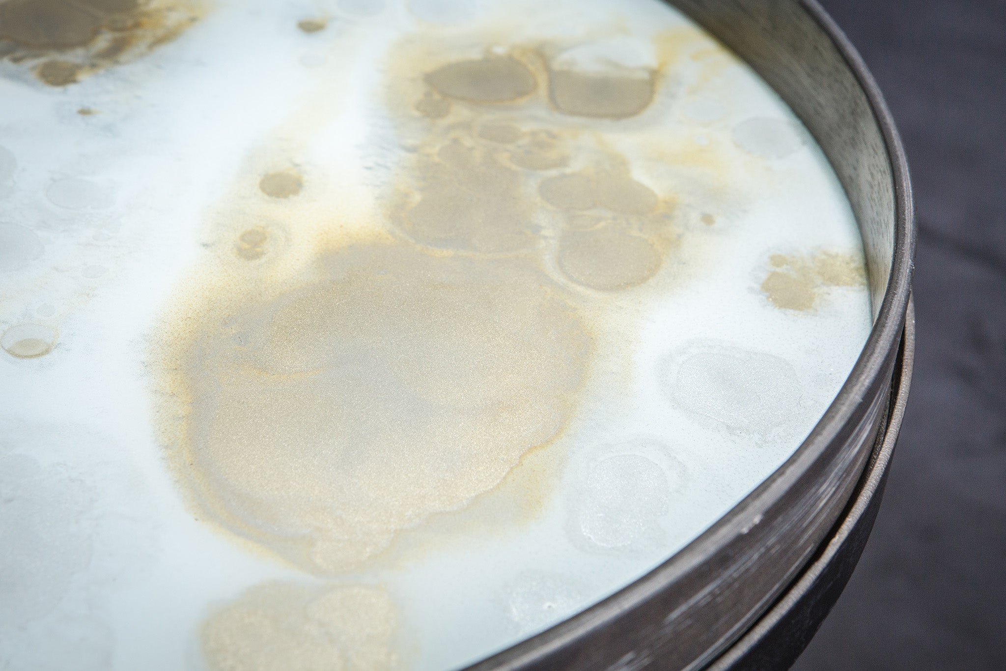 Round Tray Side Table, Small (Tray Not Included)