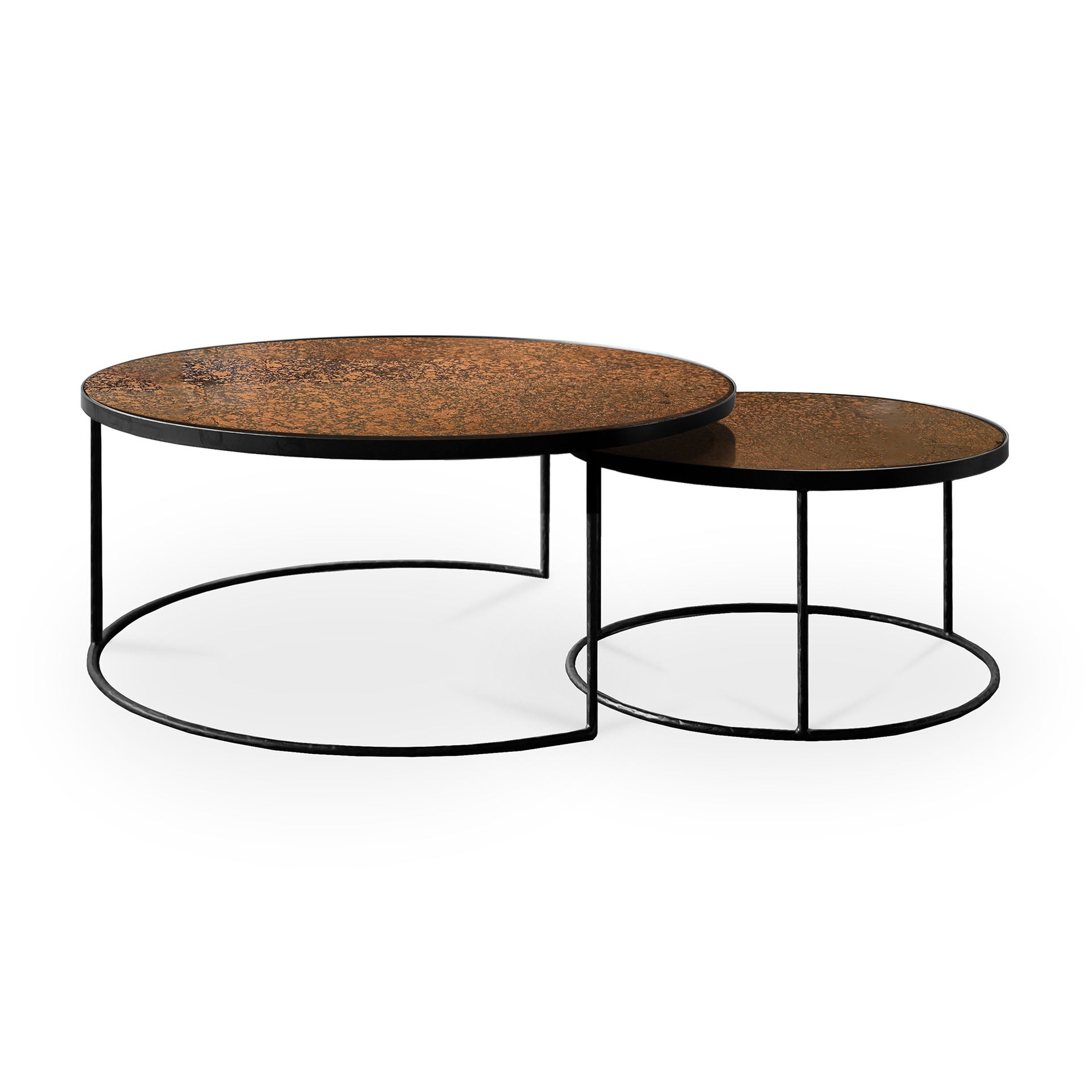Nesting Coffee Table Set, Bronze