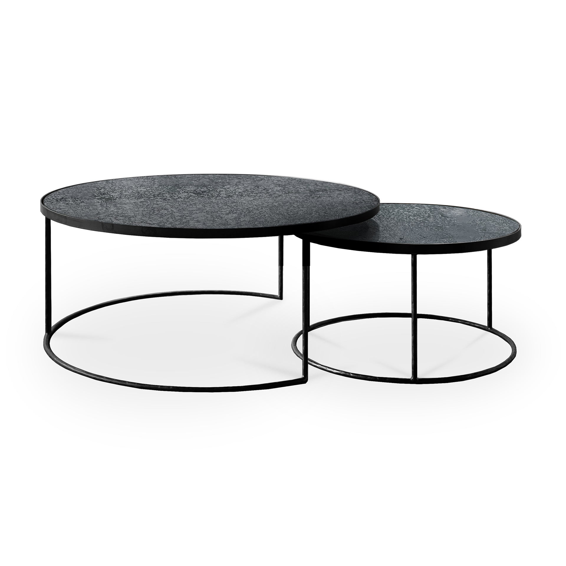 Nesting Coffee Table Set, Charcoal
