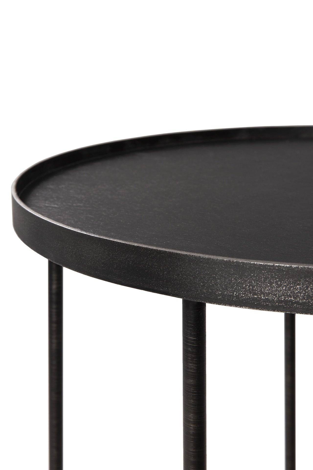Round Tray Side Table, Small (Tray Not Included)