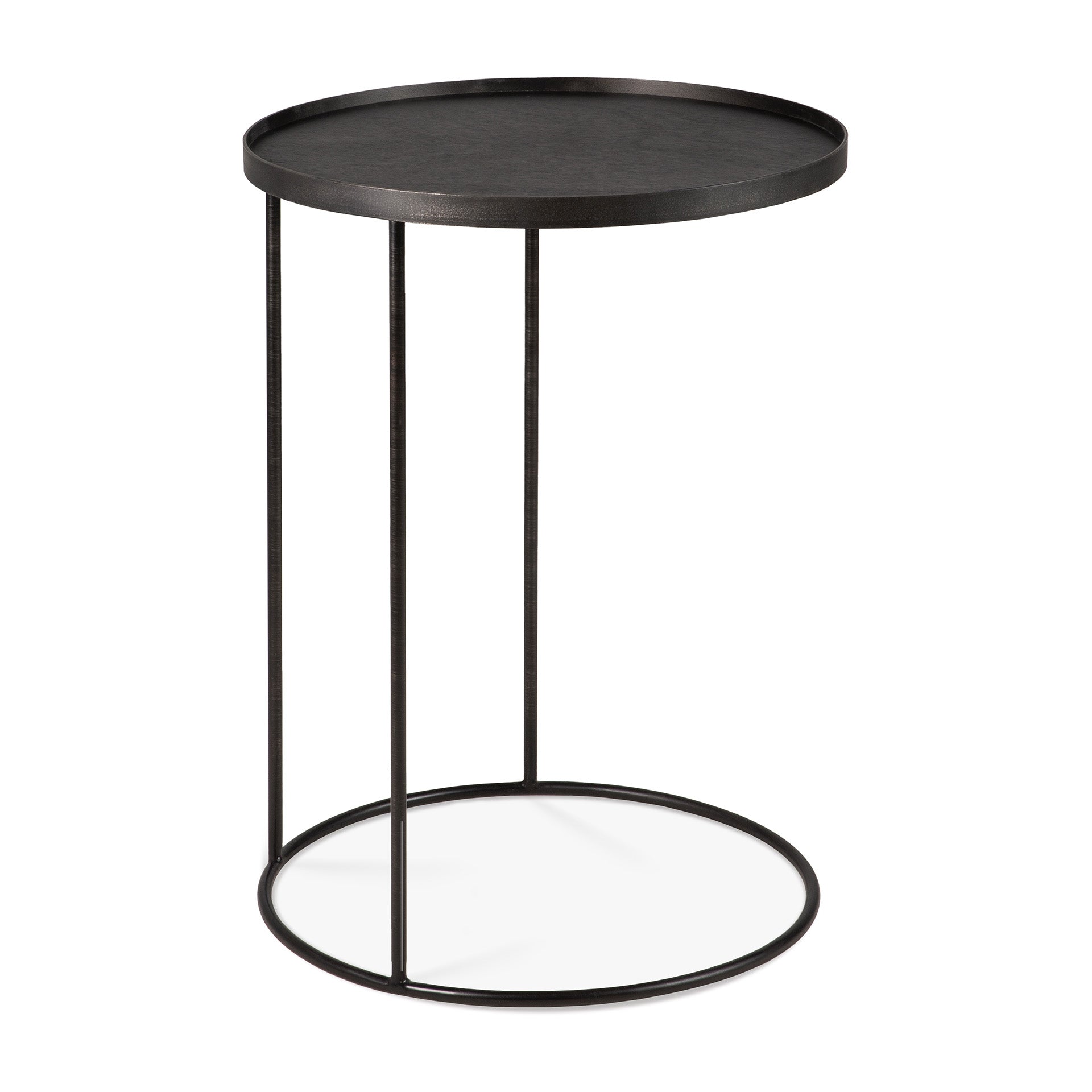 Round Tray Side Table, Small (Tray Not Included)