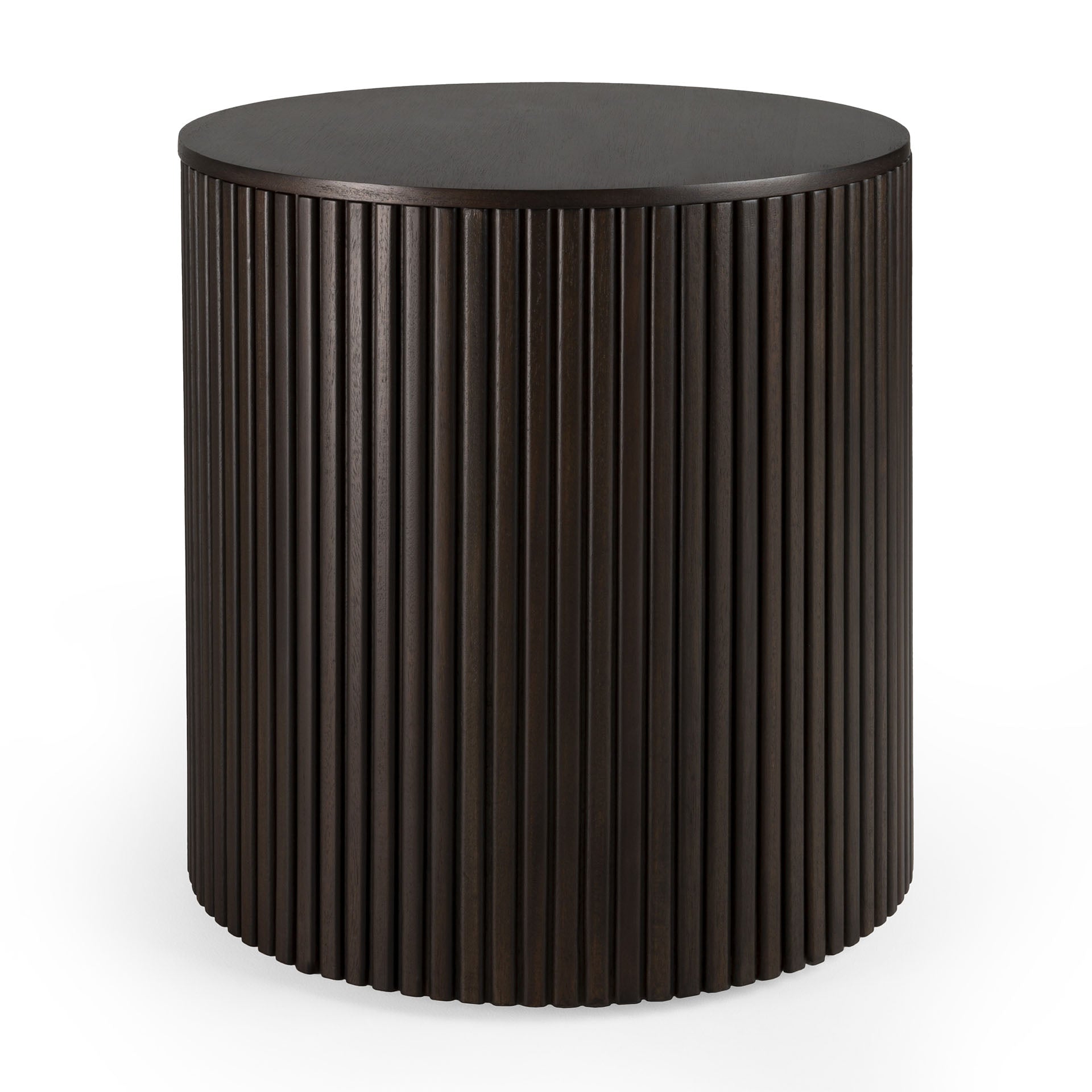 Roller Max Side Table with Removable Cover, Round