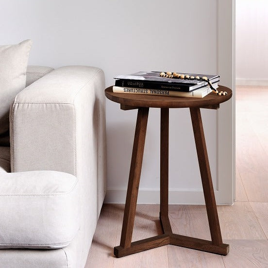 Tripod Side Table, Teak
