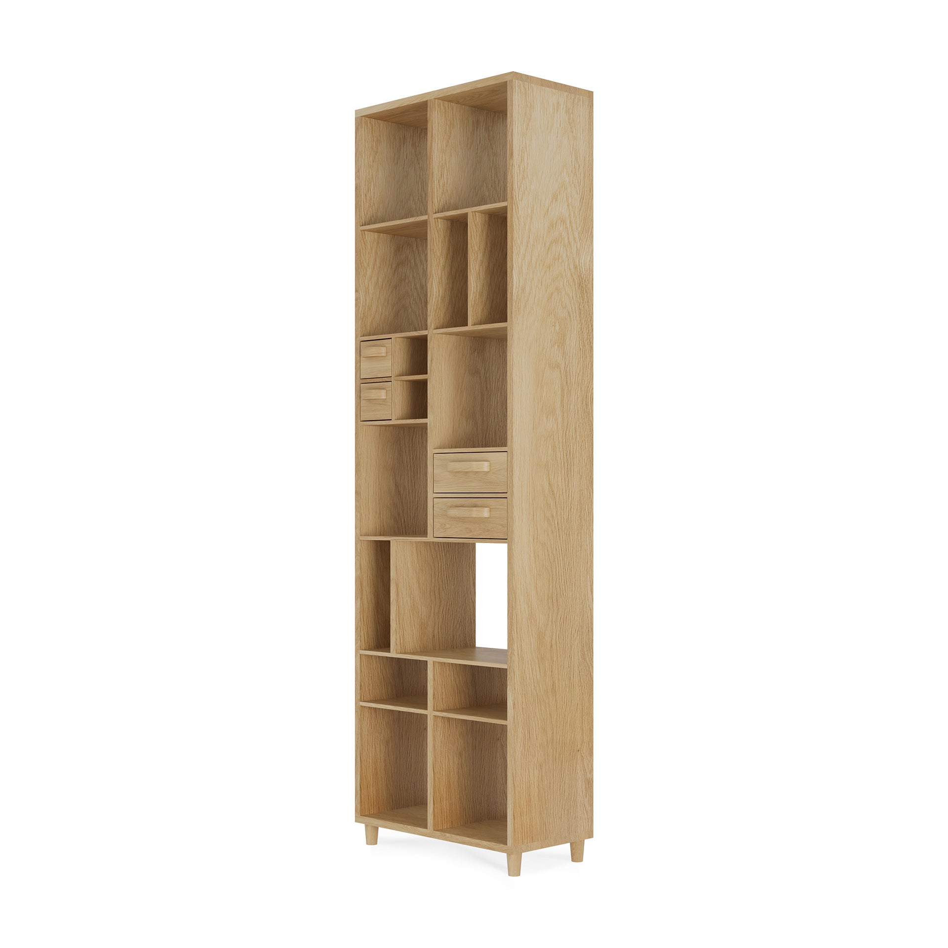 Pirouette Solid Oak Rack