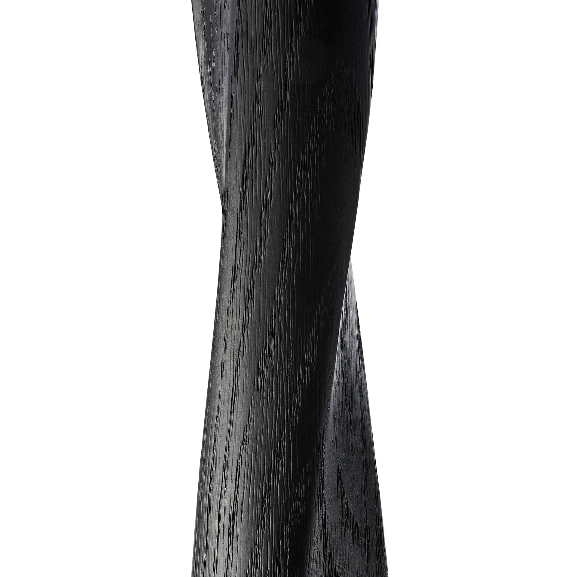 Torsion Black Dining Table, 35.5"