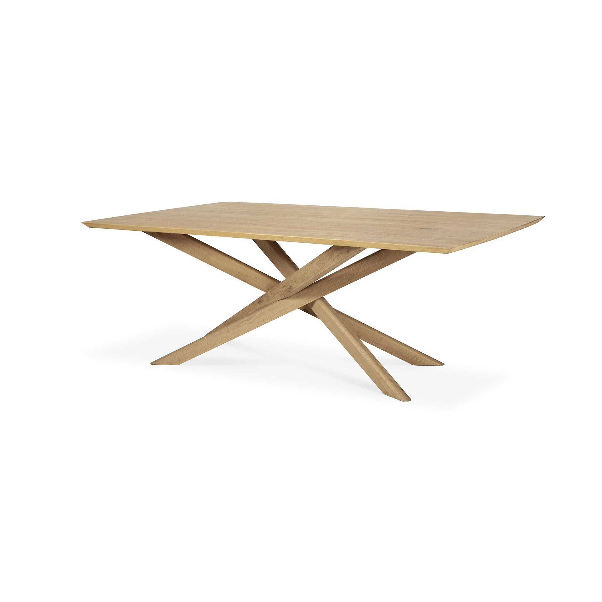 Mikado Solid Oak Rectangular Dining Table, 94.5"