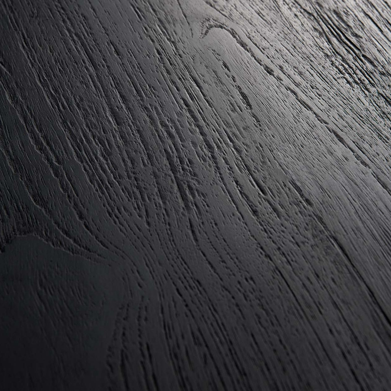 Tripod Side Table, Black Oak