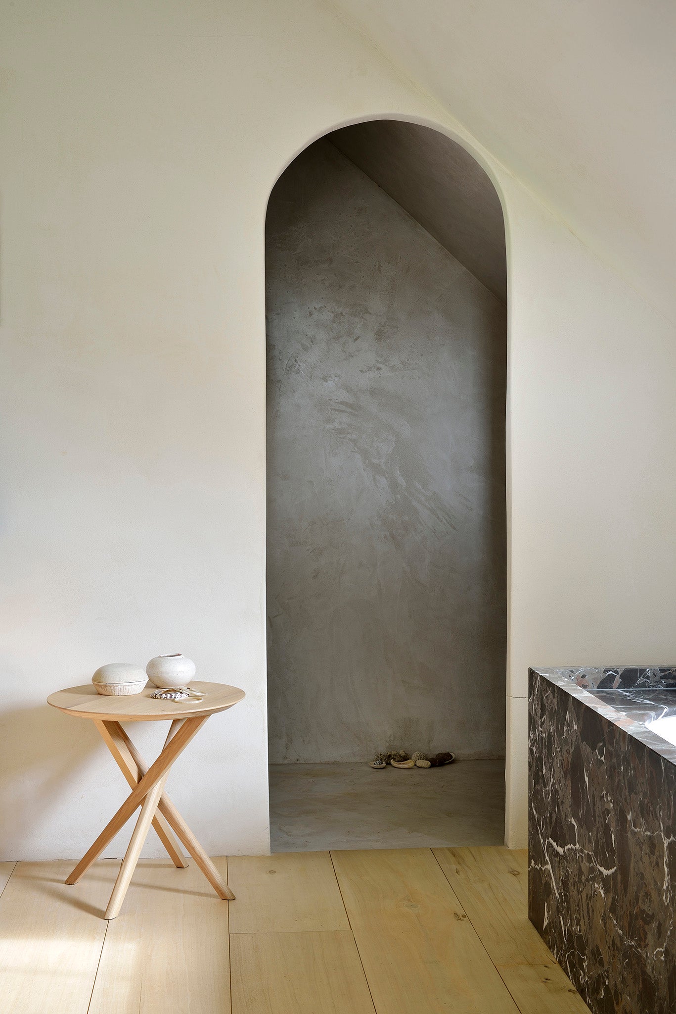 Mikado Solid Oak Side Table