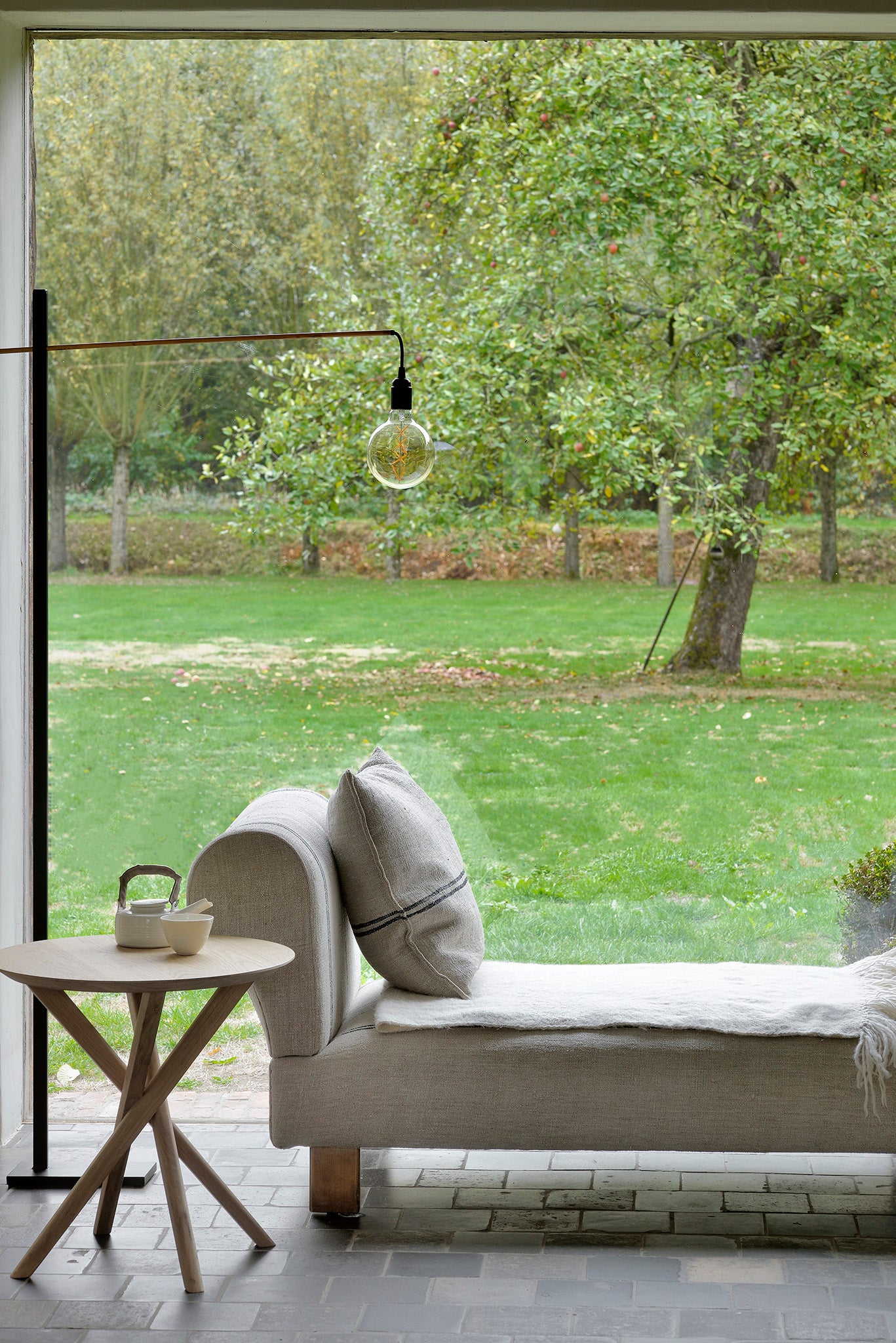 Mikado Solid Oak Side Table