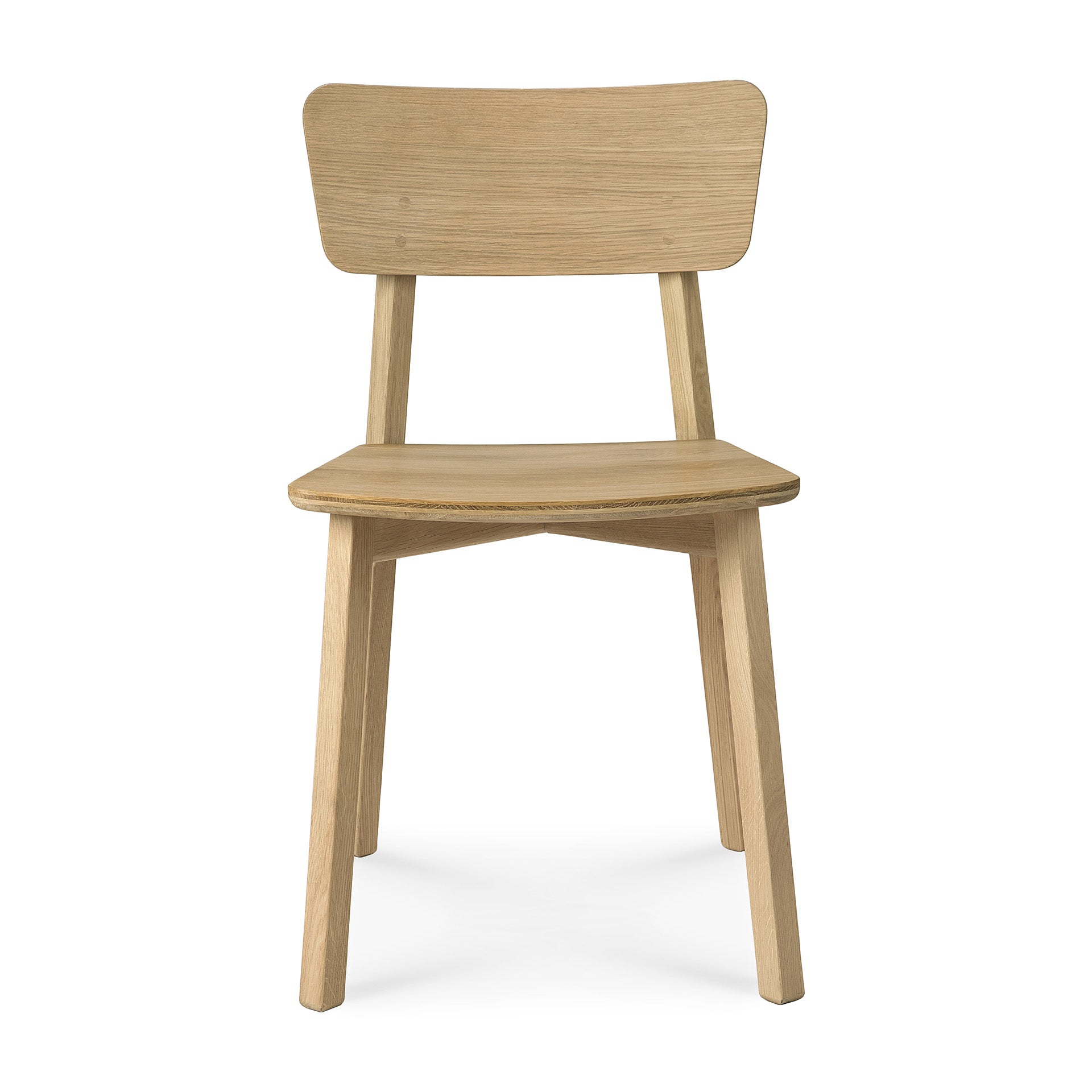 Casale Dining Chair, Varnished Oak