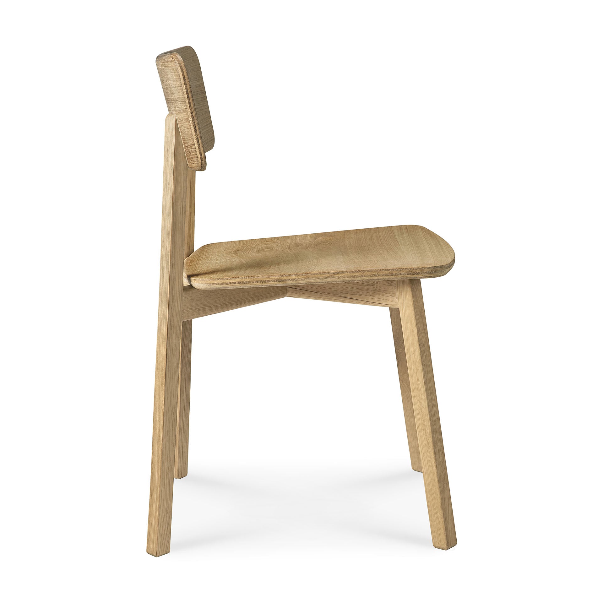 Casale Dining Chair, Varnished Oak