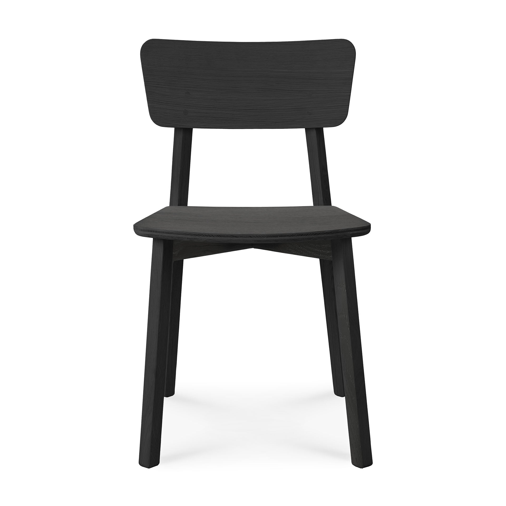 Casale Dining Chair, Black Oak