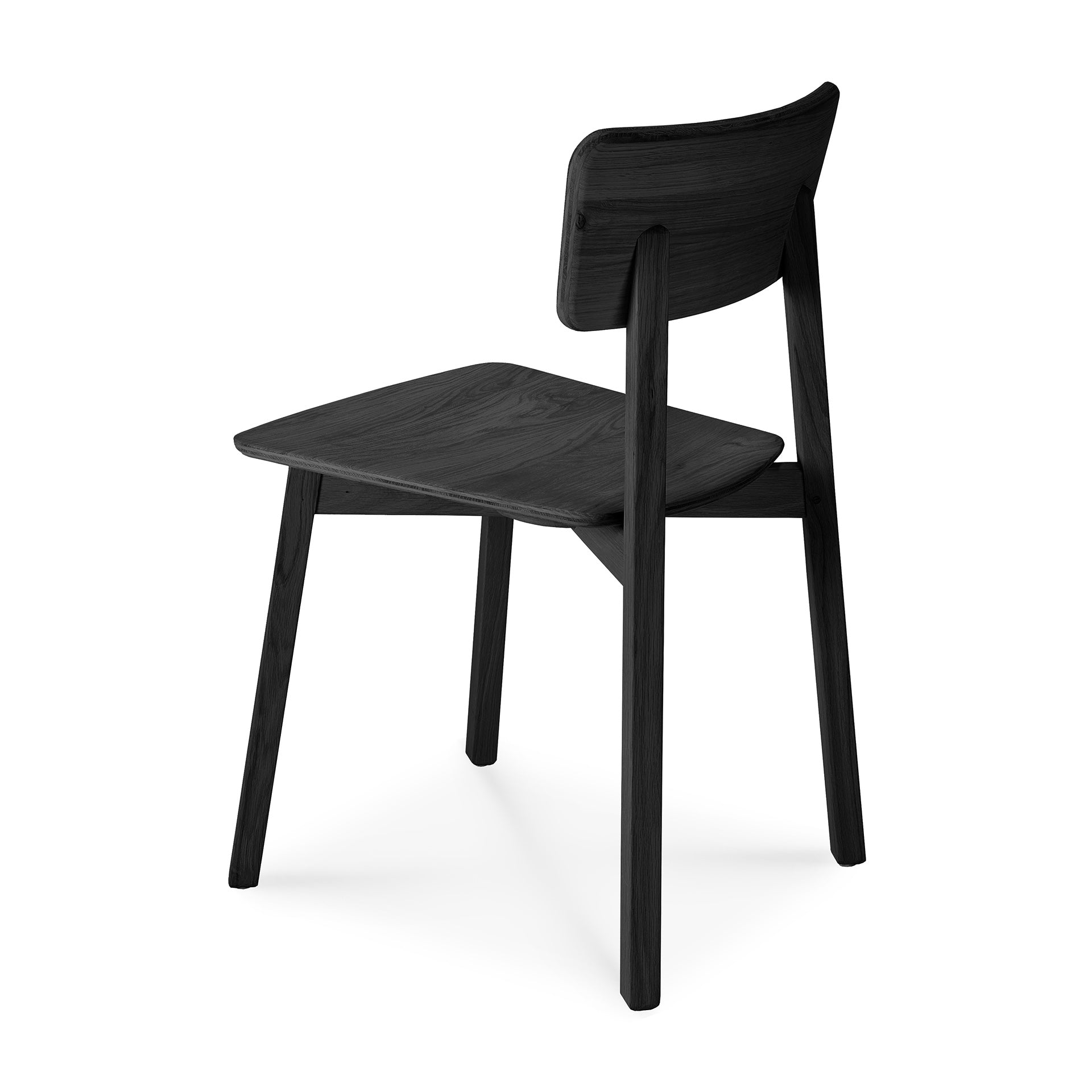 Casale Dining Chair, Black Oak