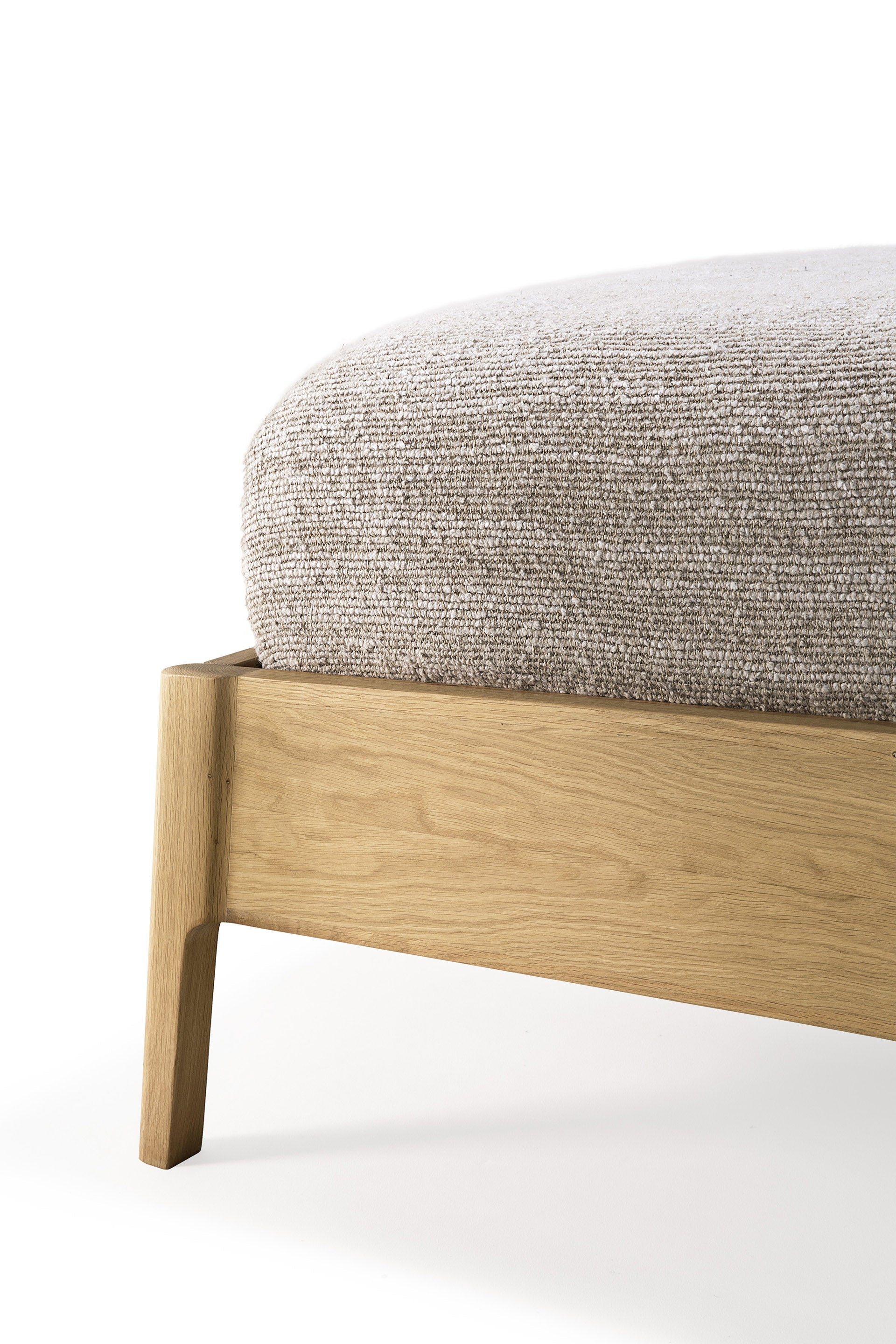 Air Solid Oak Bed, King