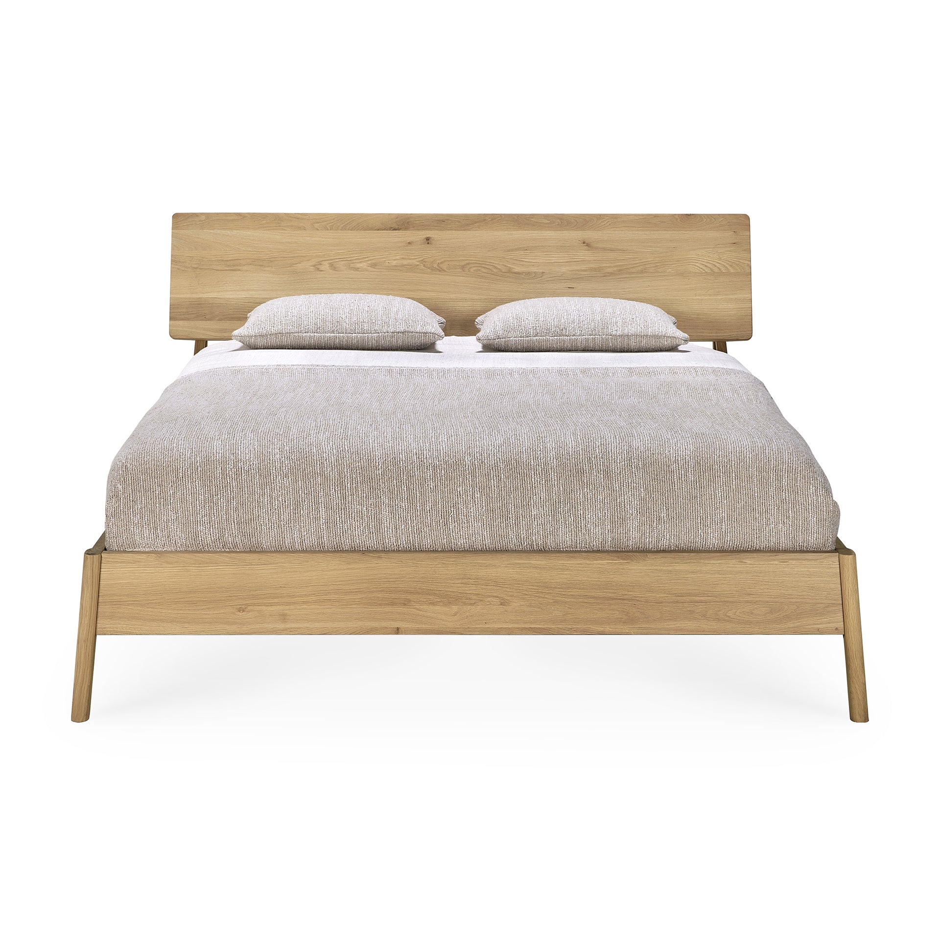 Air Solid Oak Bed, King