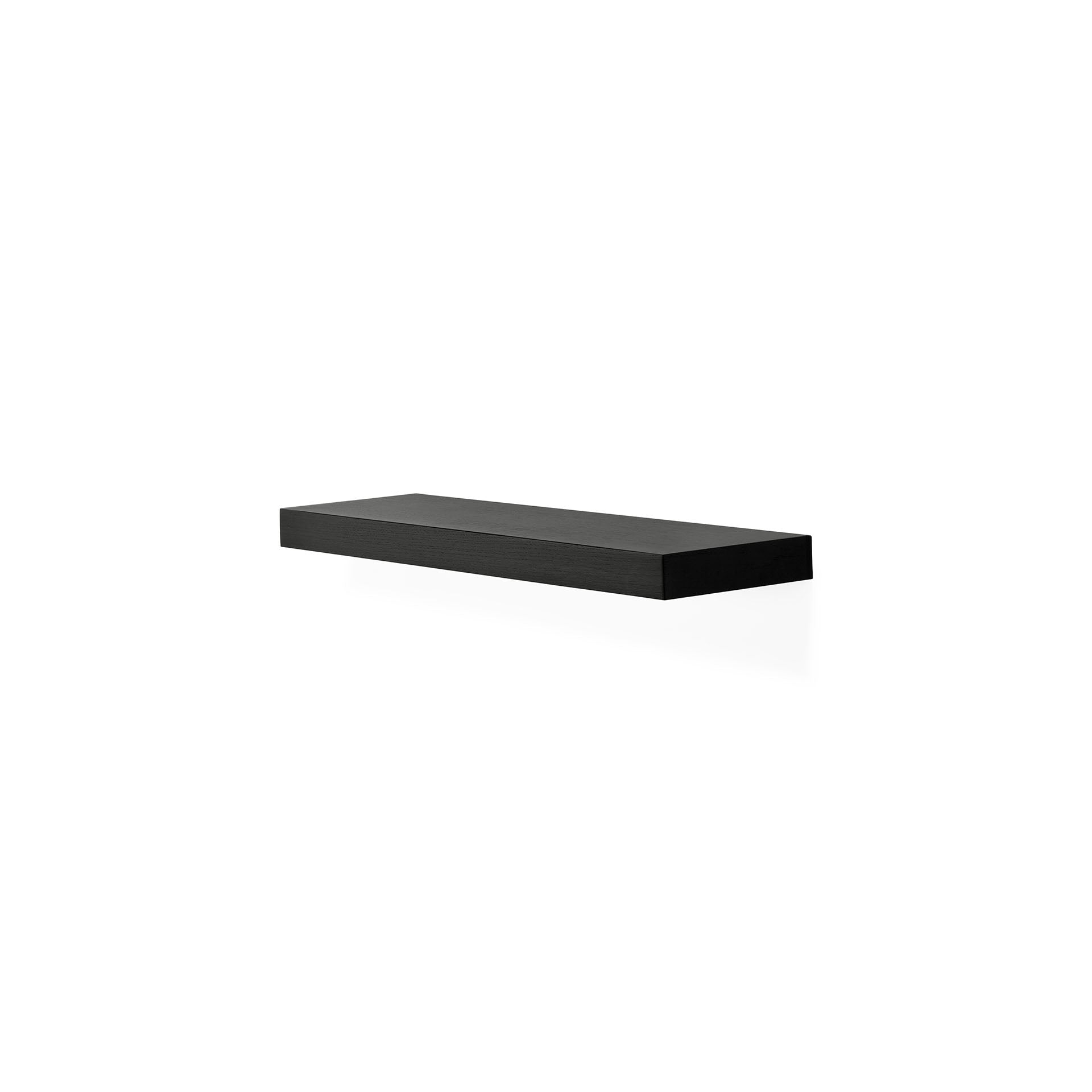 European Black Oak Wall Shelf, 28"
