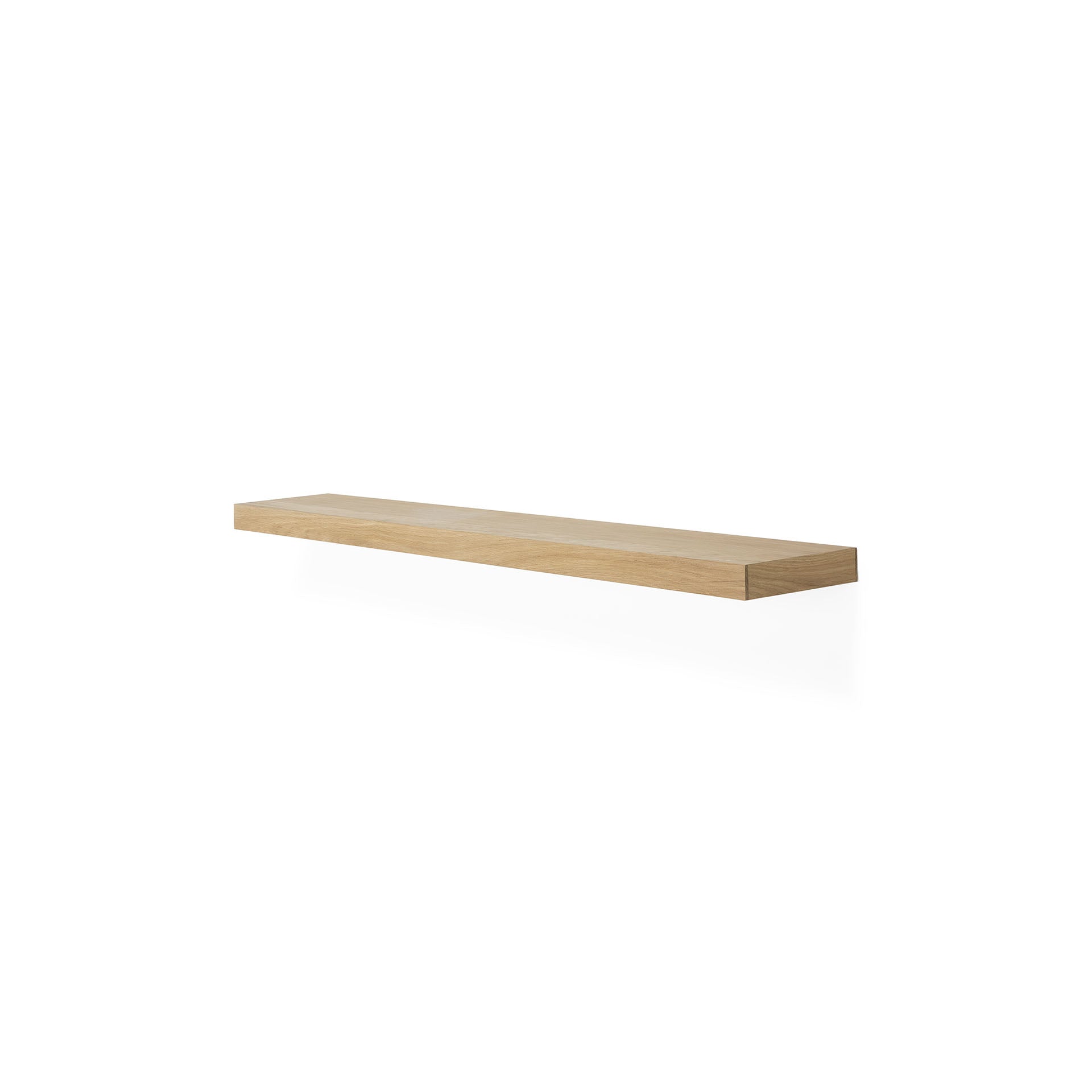 European Oak Wall Shelf, 55"