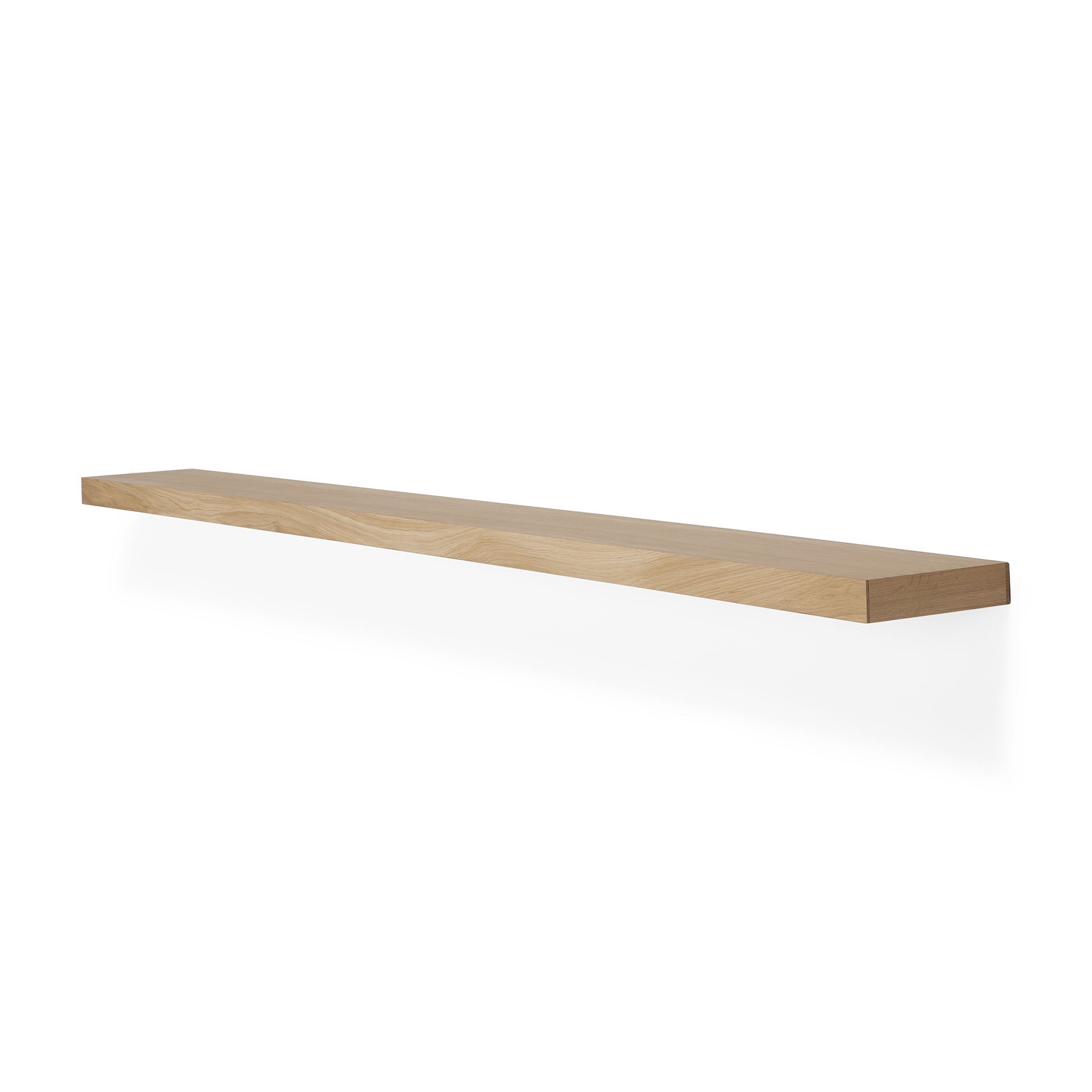 European Oak Wall Shelf, 83"