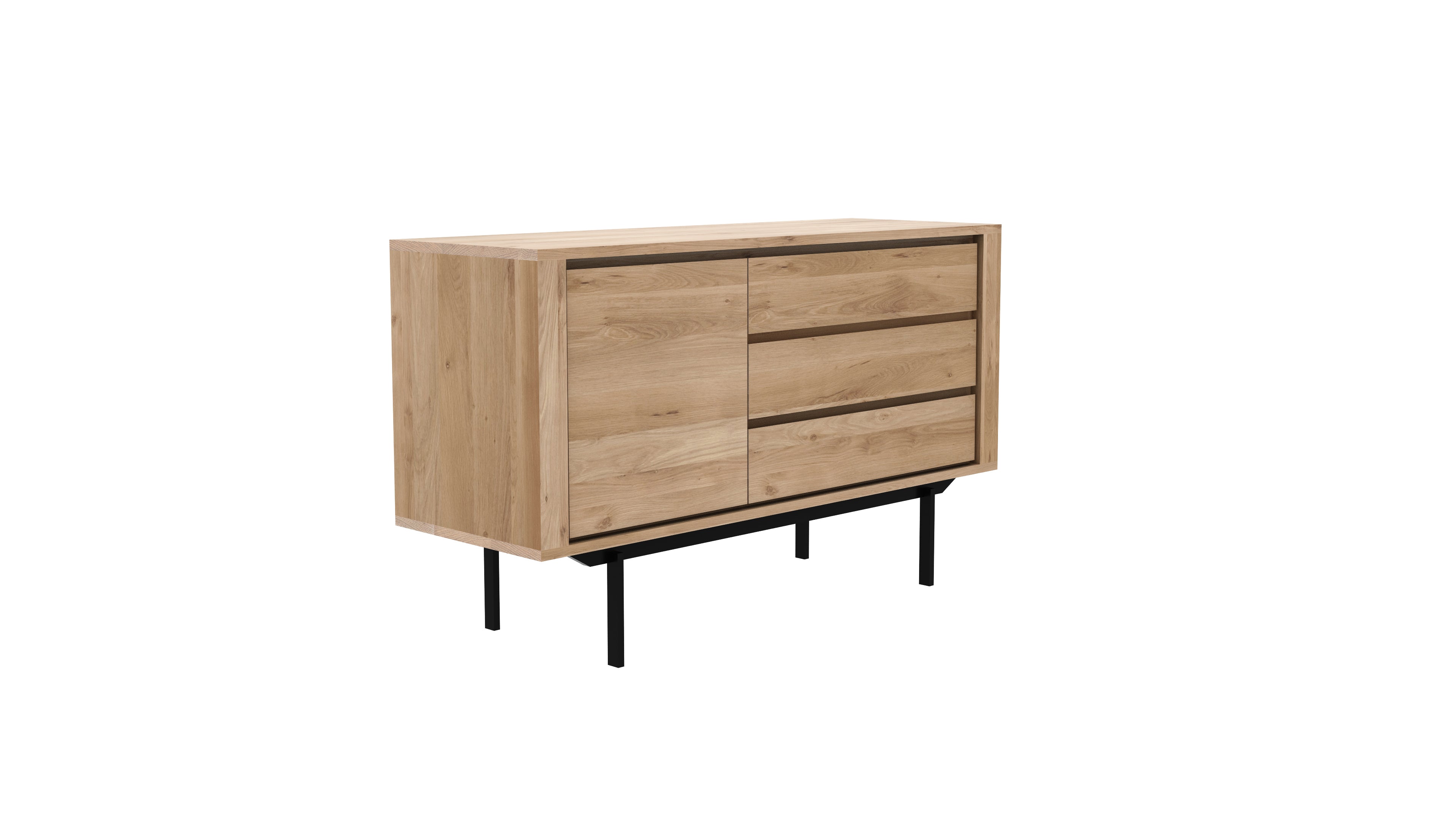 Shadow Sideboard, 1 Door, 3 Drawers