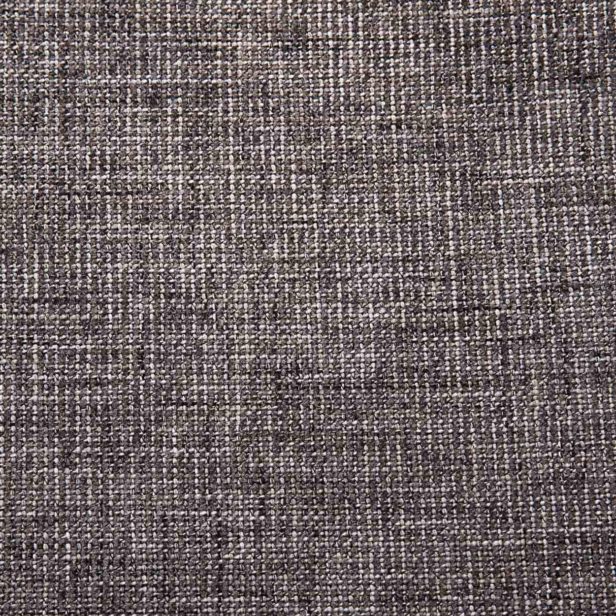 Bok Solid Black Oak Dining Chair with Grey Fabric Cushion