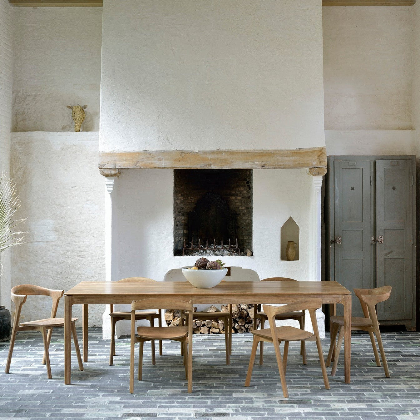 Bok Solid Oak Dining Table, 94.5"