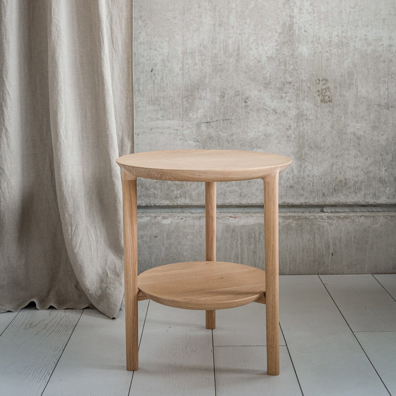 Bok Solid Oak Side Table