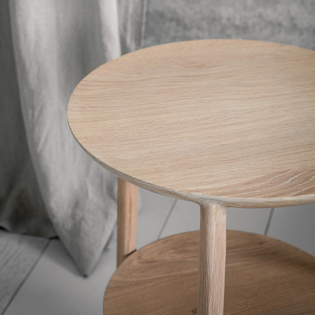 Bok Solid Oak Side Table