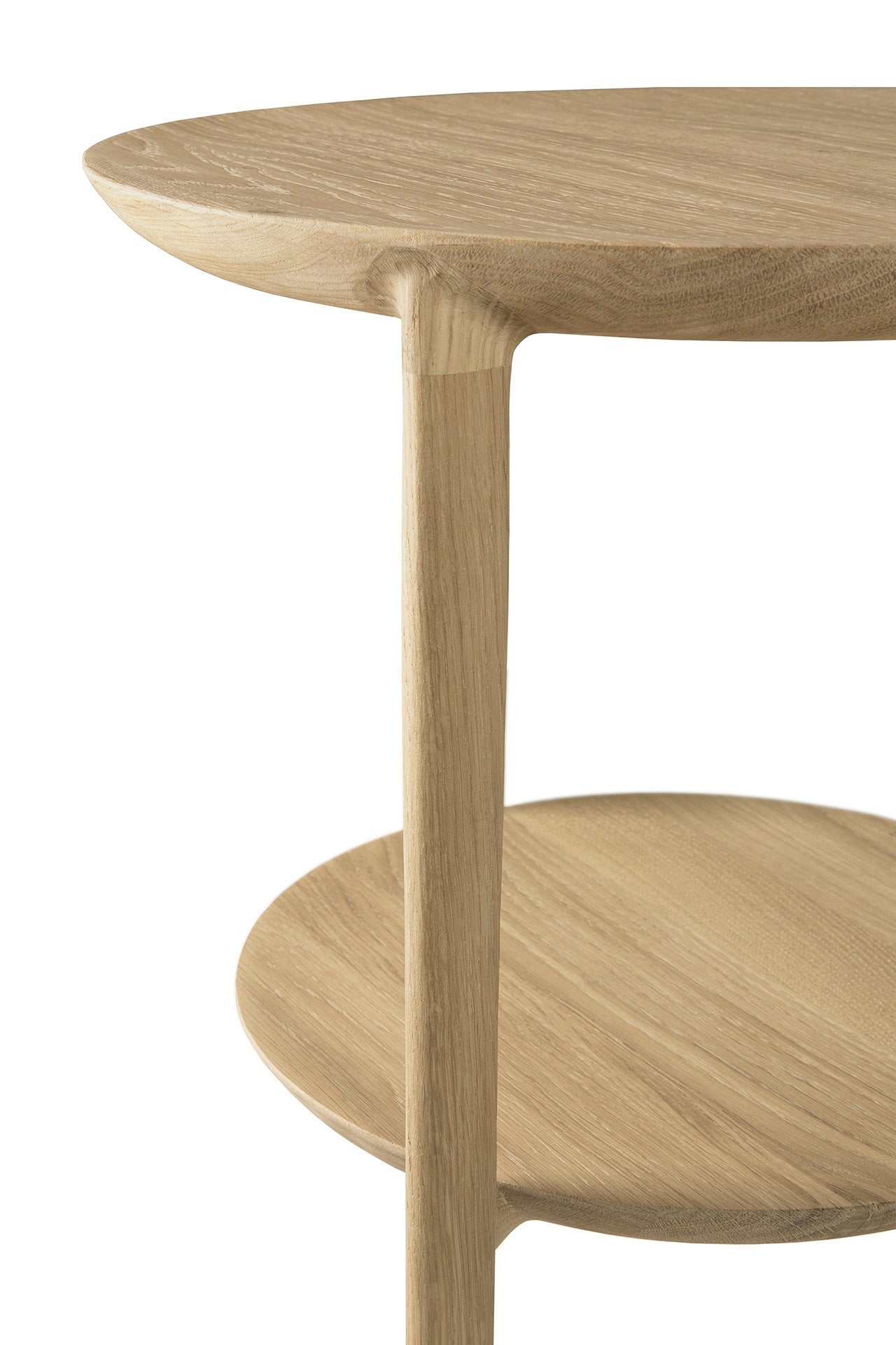 Bok Solid Oak Side Table