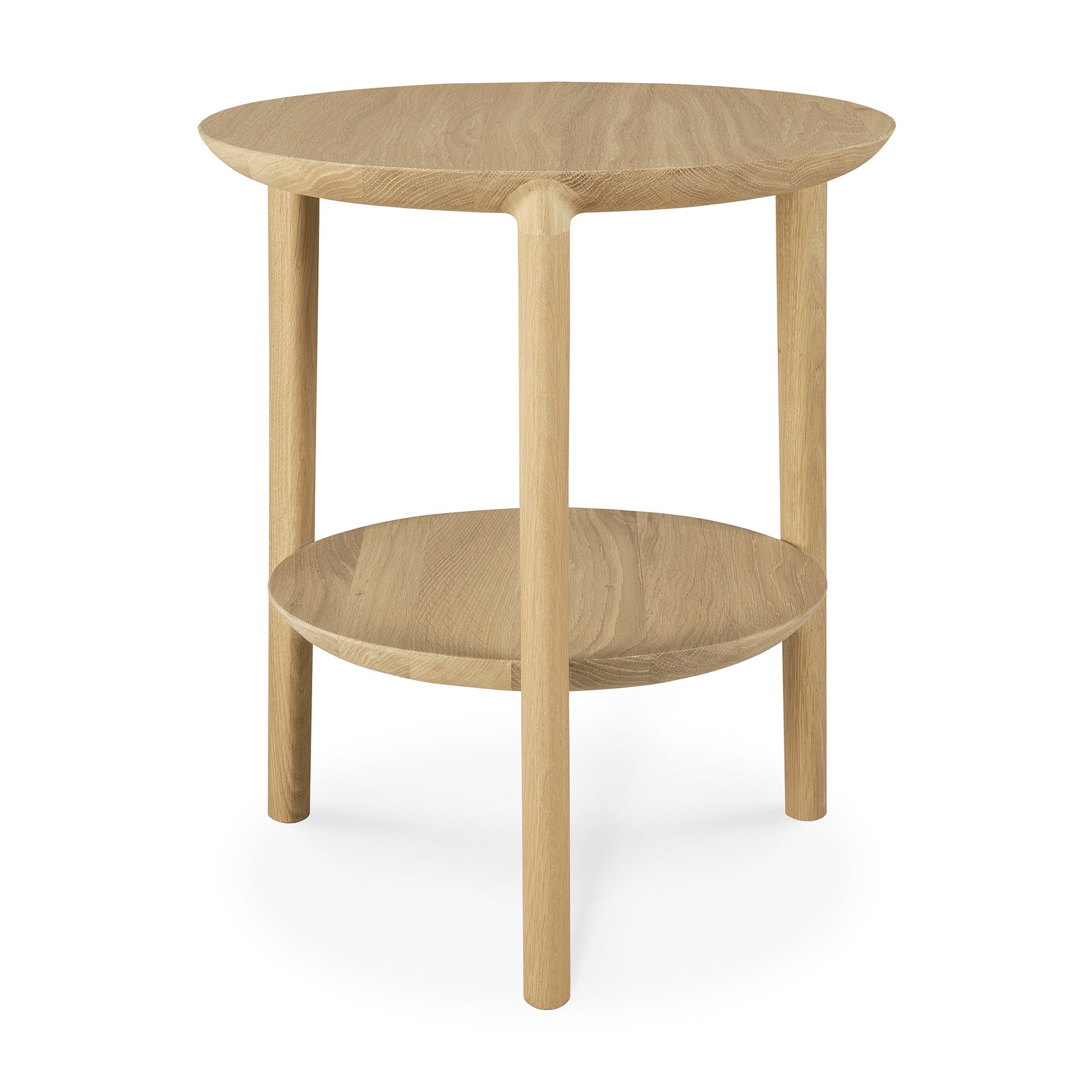 Bok Solid Oak Side Table