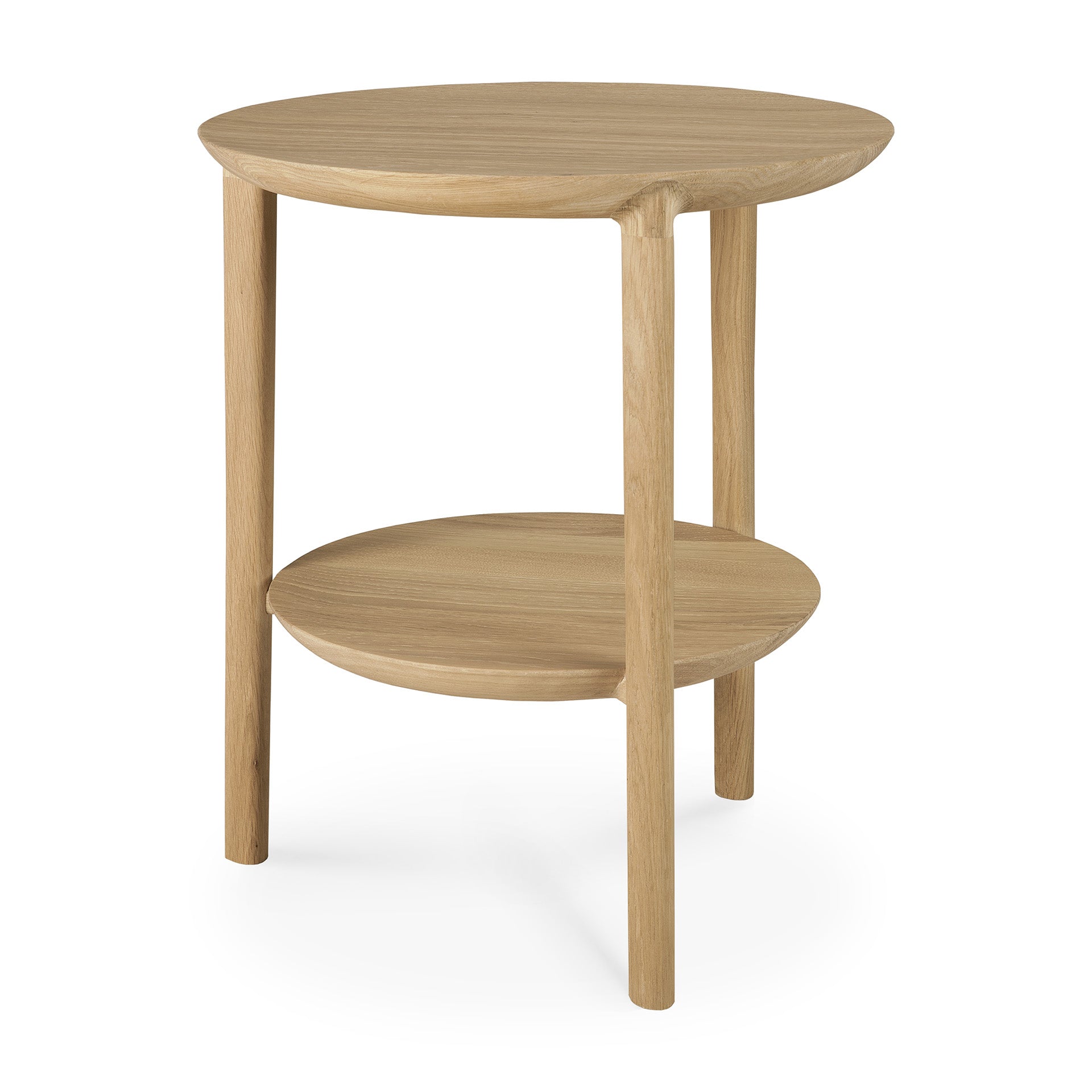 Bok Solid Oak Side Table
