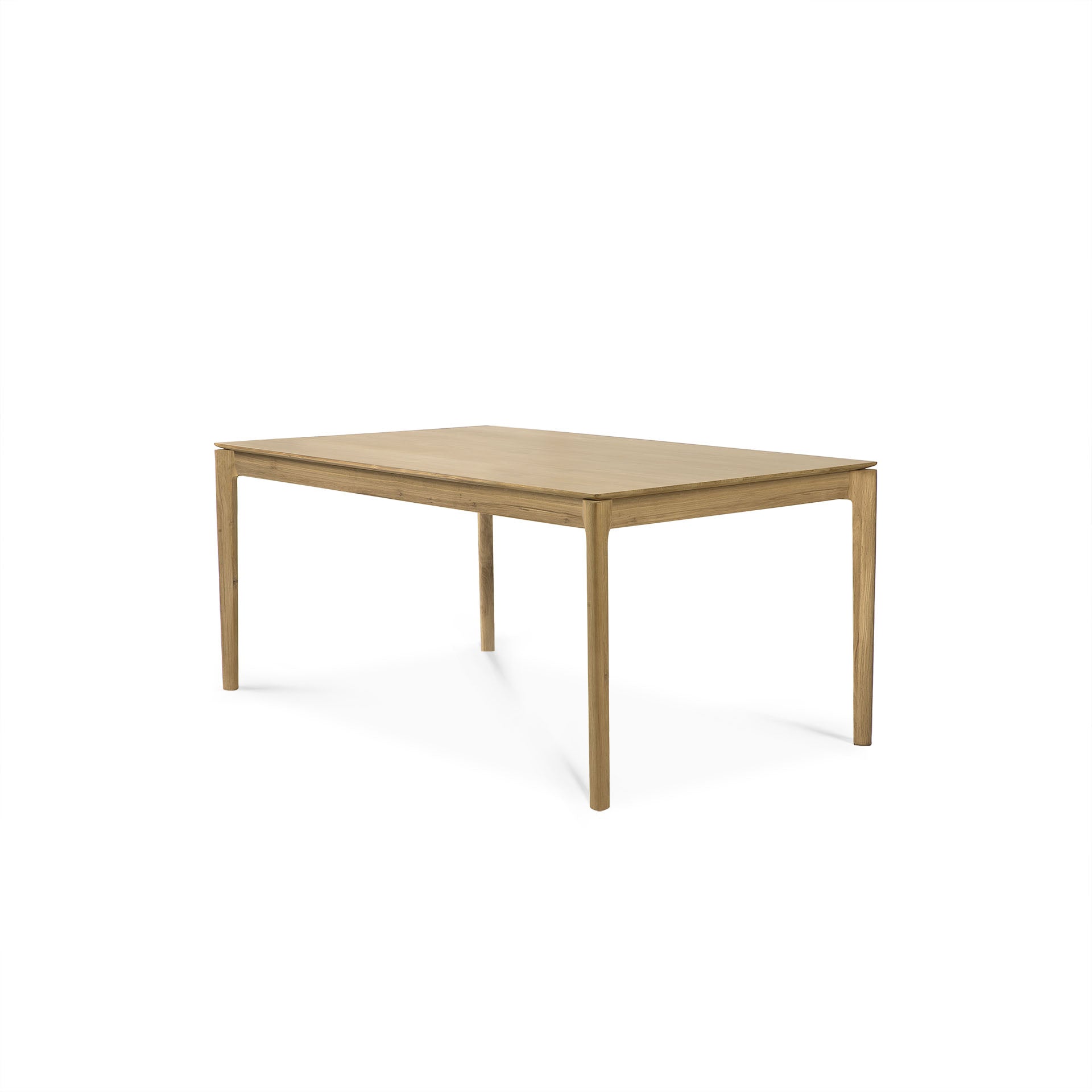 Bok Solid Oak Extendable Dining Table, 63"/ 94"
