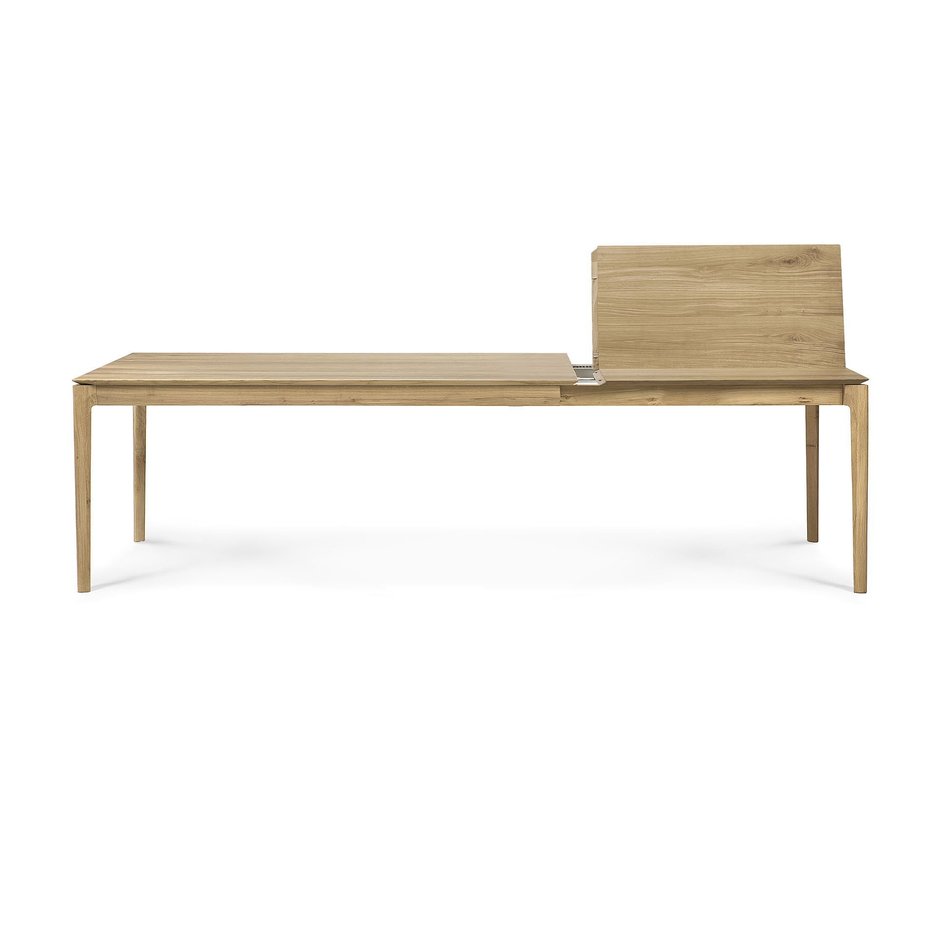 Bok Solid Oak Extendable Dining Table, 71"/ 110"