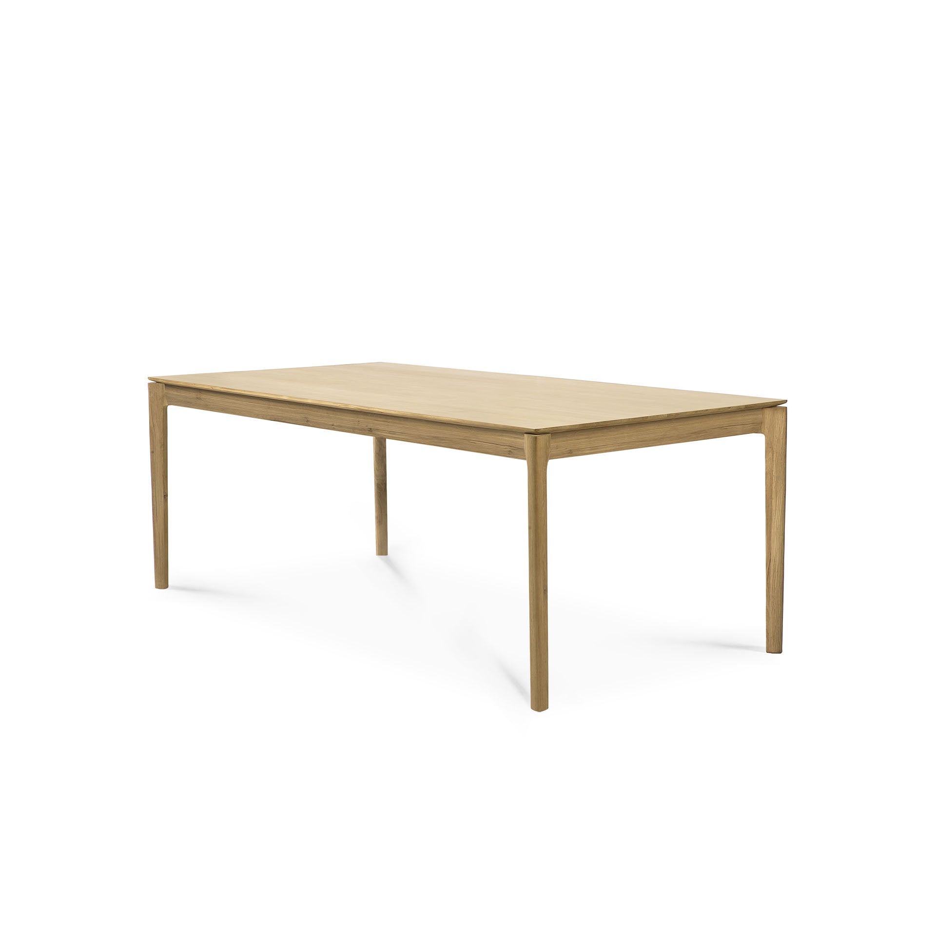 Bok Solid Oak Extendable Dining Table, 71"/ 110"