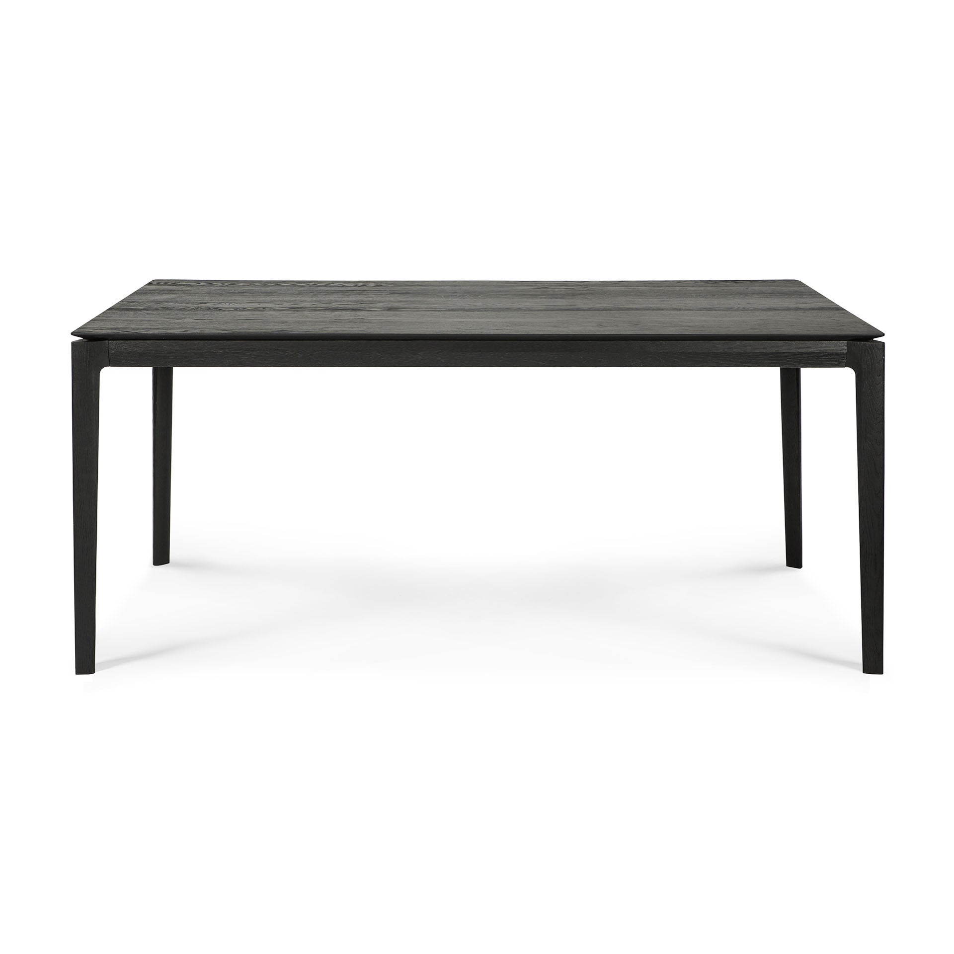 Bok Solid Black Oak Dining Table, 71"