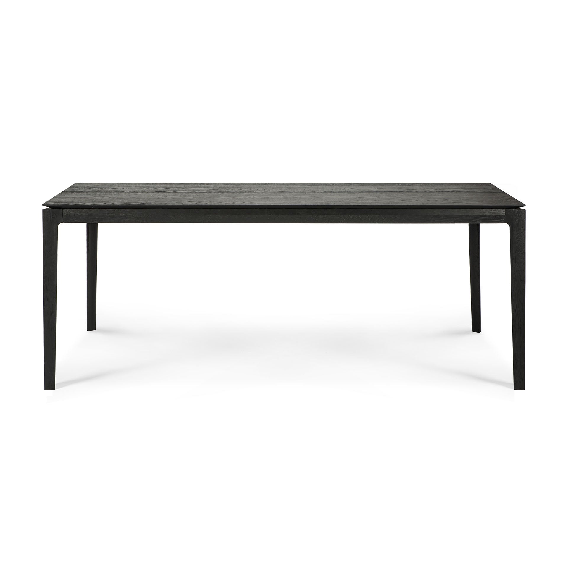 Bok Solid Black Oak Dining Table, 94.5"