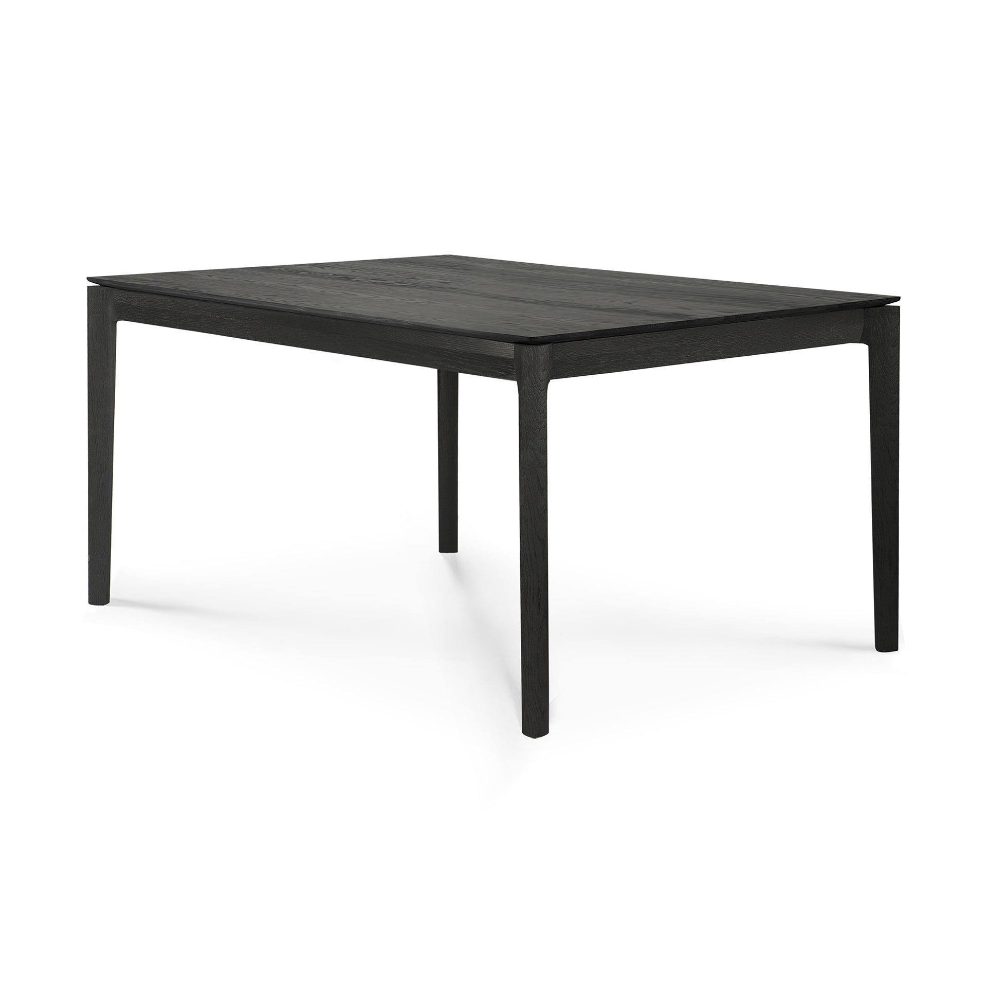 Bok Solid Black Oak Dining Table, 55"
