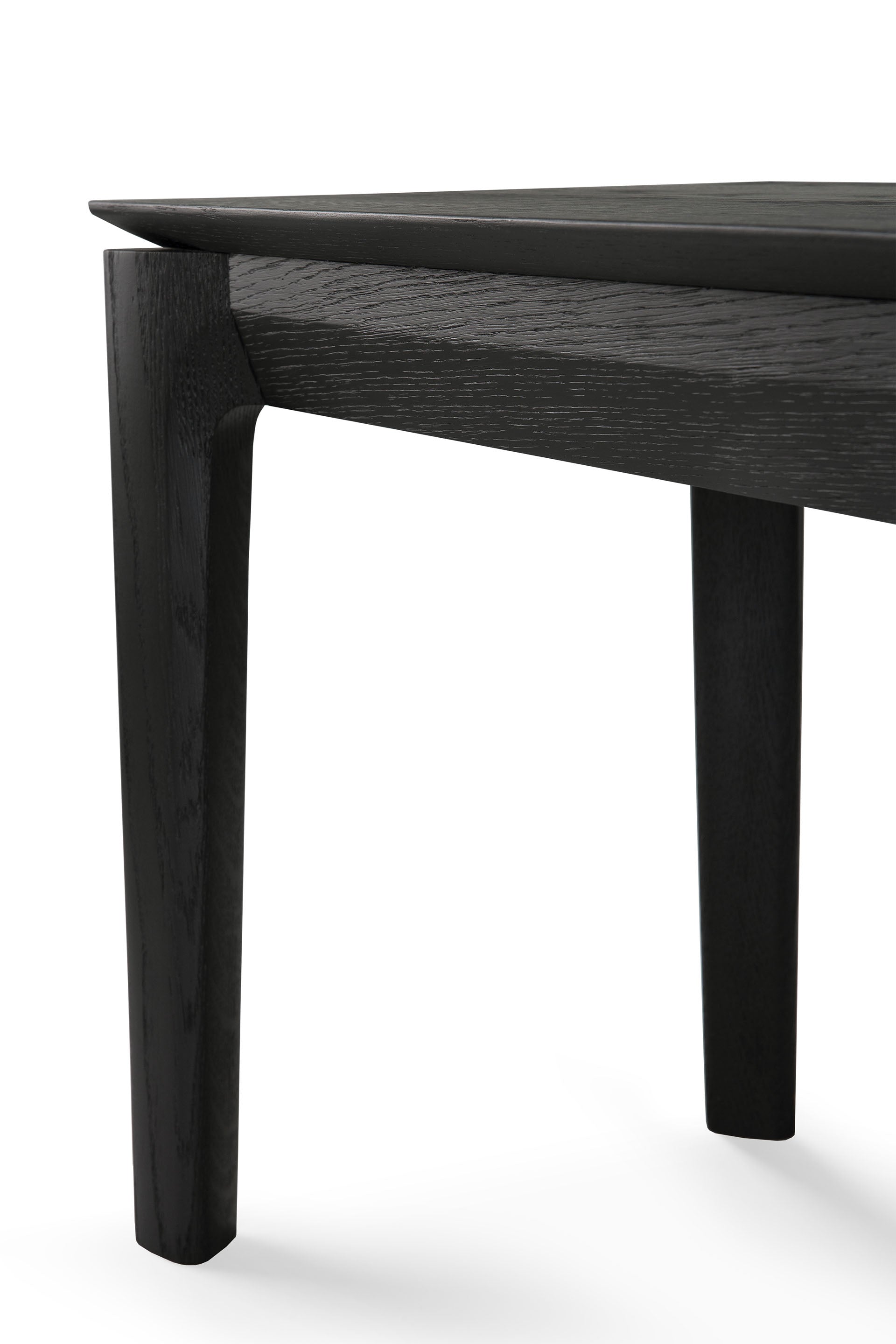Bok Solid Black Oak Bench, 73"