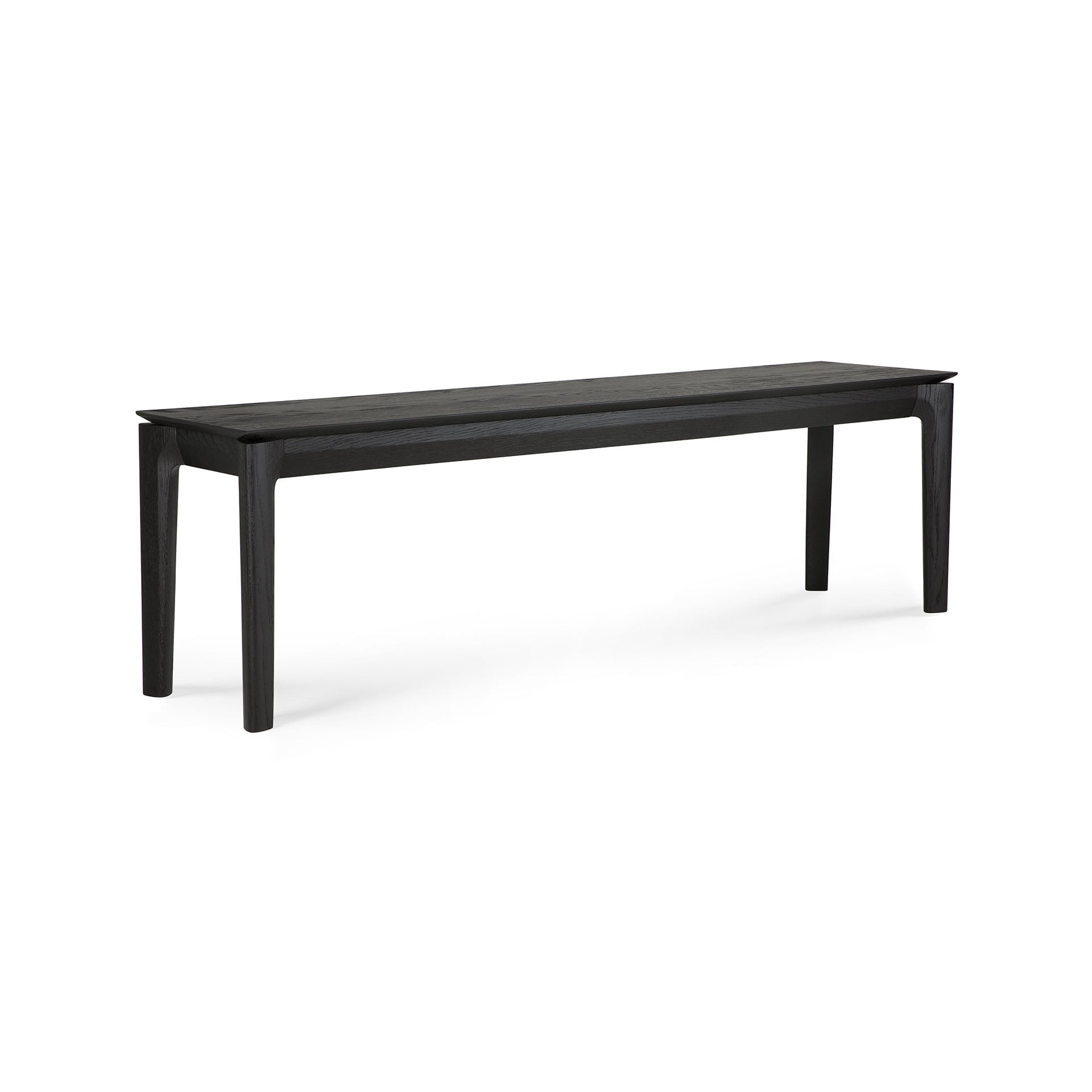 Bok Solid Black Oak Bench, 66"