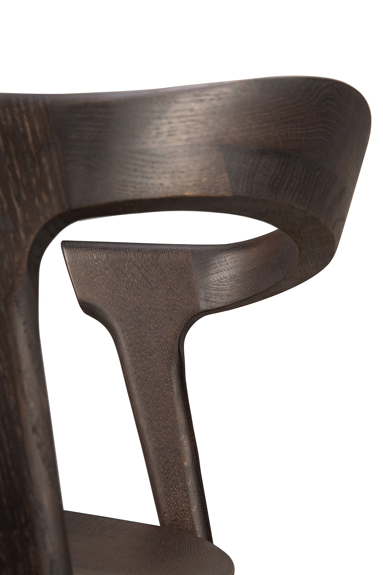 Bok Solid Brown Oak Dining Chair