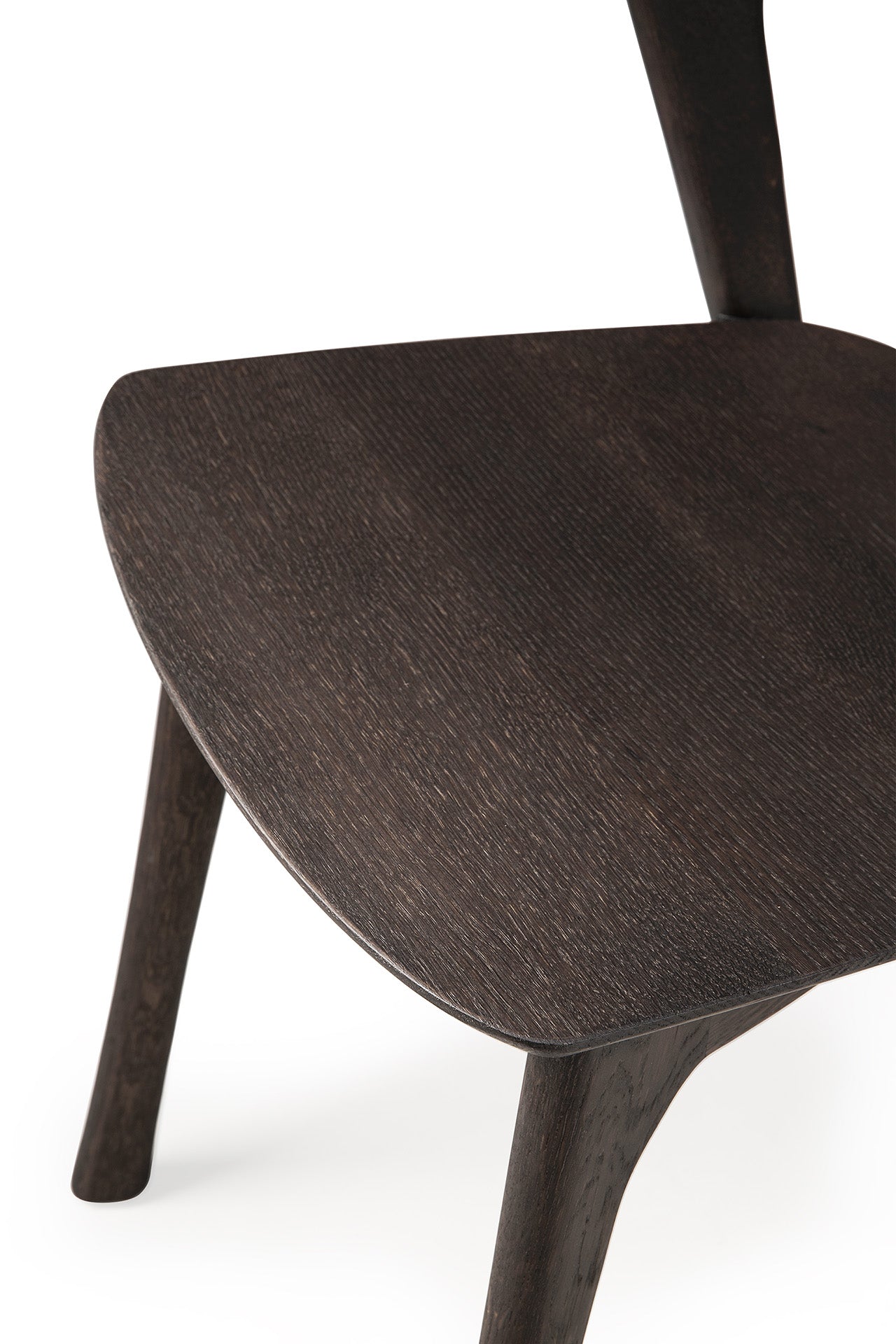 Bok Solid Brown Oak Dining Chair