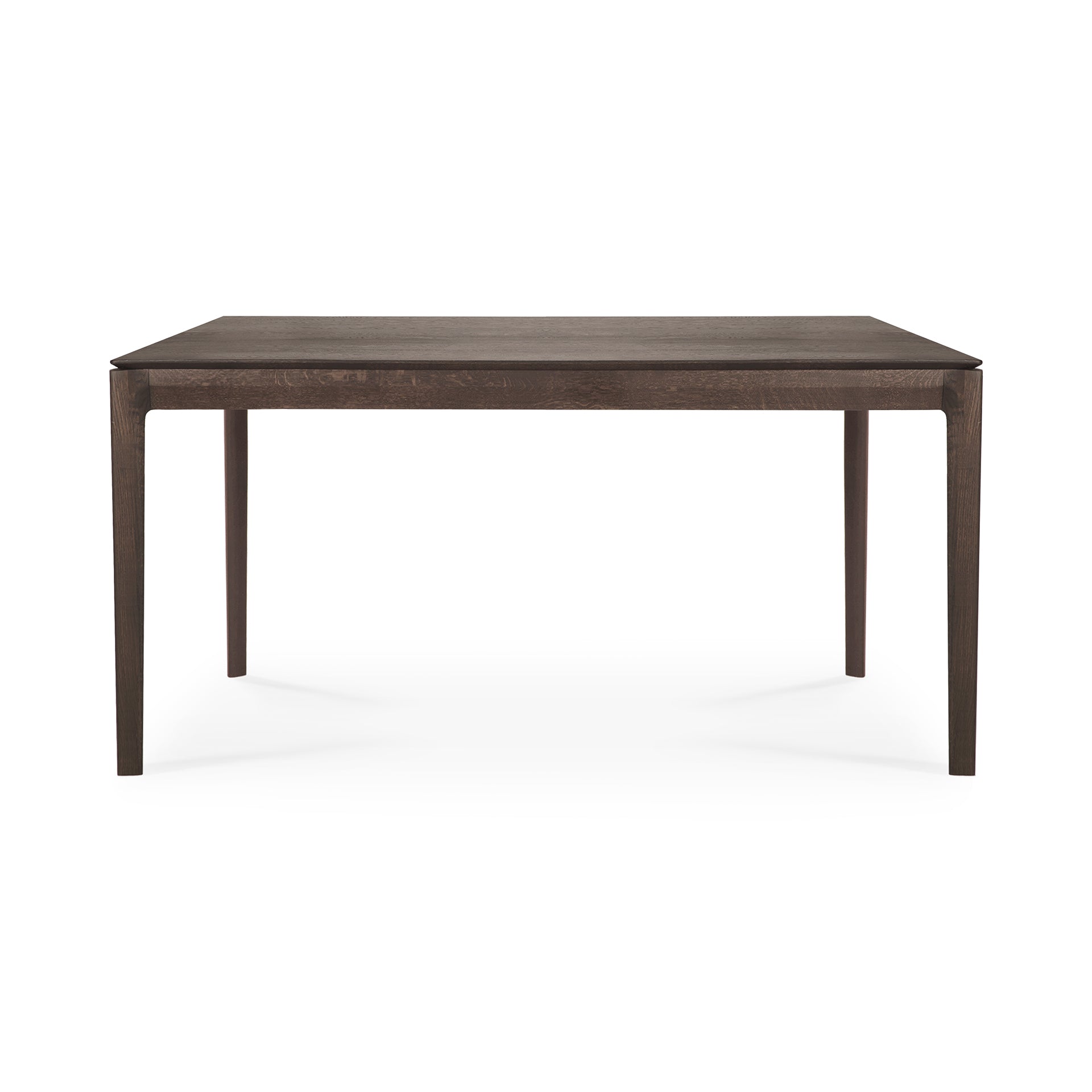 Bok Solid Brown Oak Dining Table, 63"