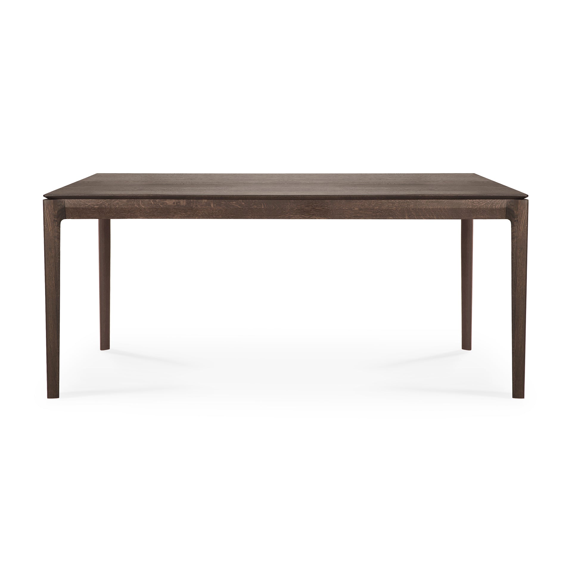 Bok Solid Brown Oak Dining Table, 71"
